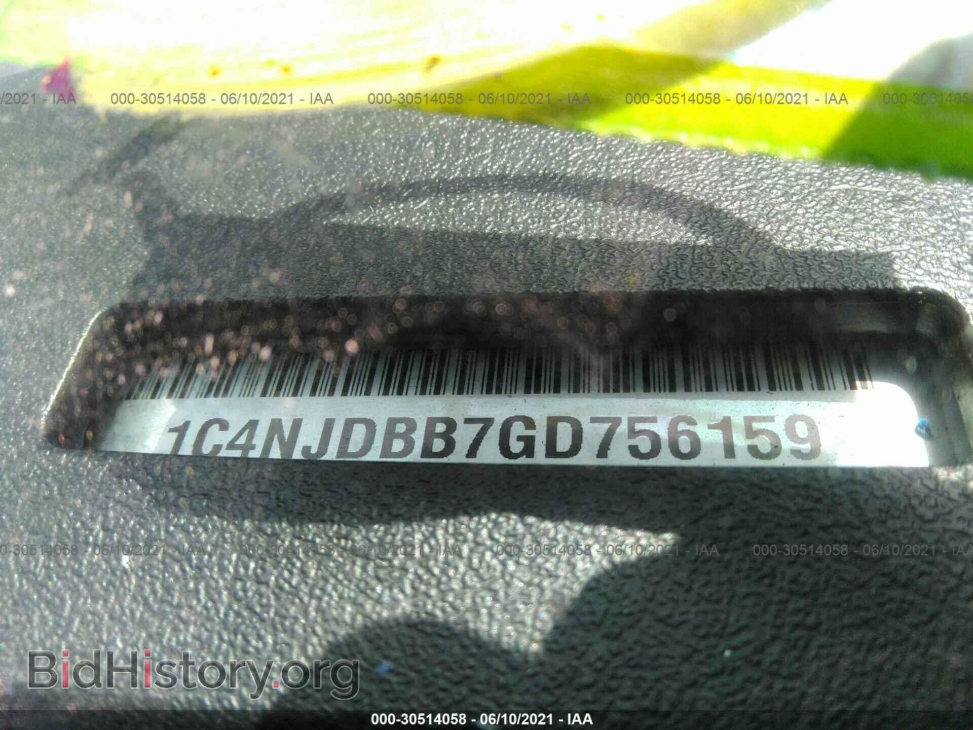 2016 JEEP COMPASS - VIN: 1C4NJDBB7GD756159 - Фото 9