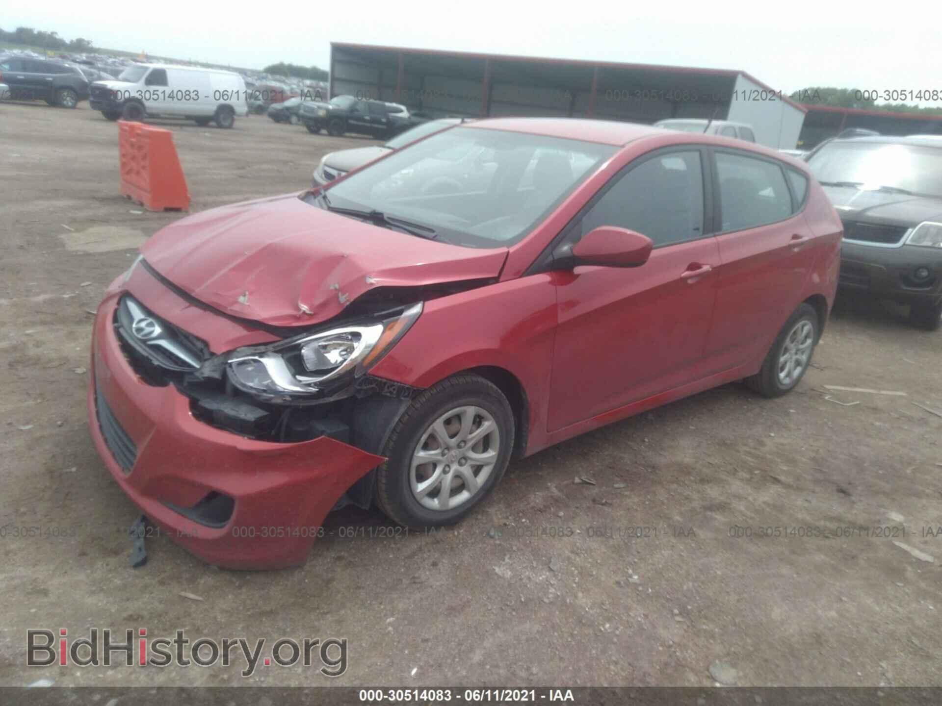 2014 HYUNDAI ACCENT - VIN: KMHCT5AE5EU148863 - Фото 2