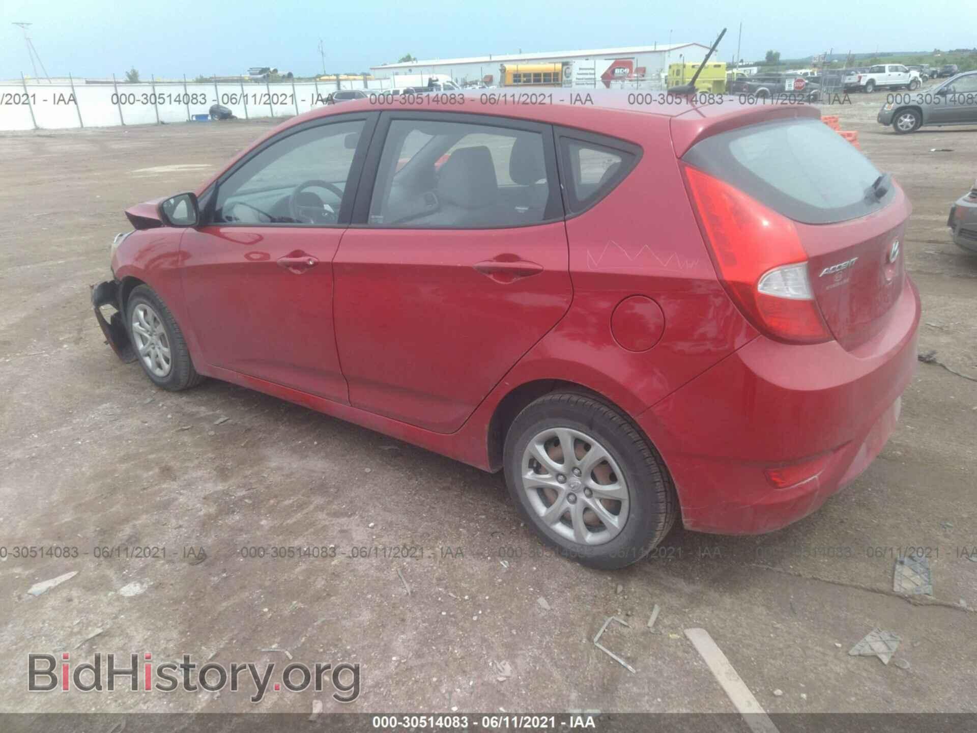 2014 HYUNDAI ACCENT - VIN: KMHCT5AE5EU148863 - Фото 3