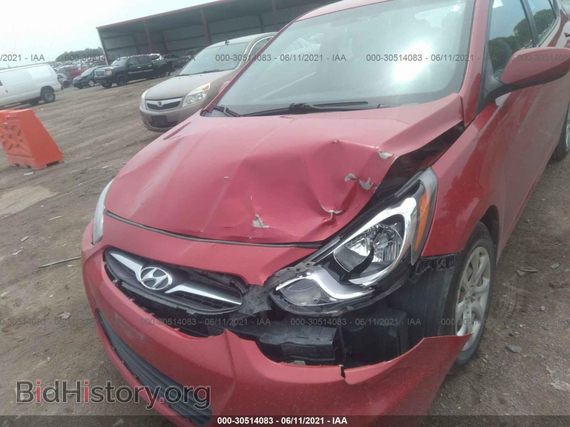 2014 HYUNDAI ACCENT - VIN: KMHCT5AE5EU148863 - Фото 6