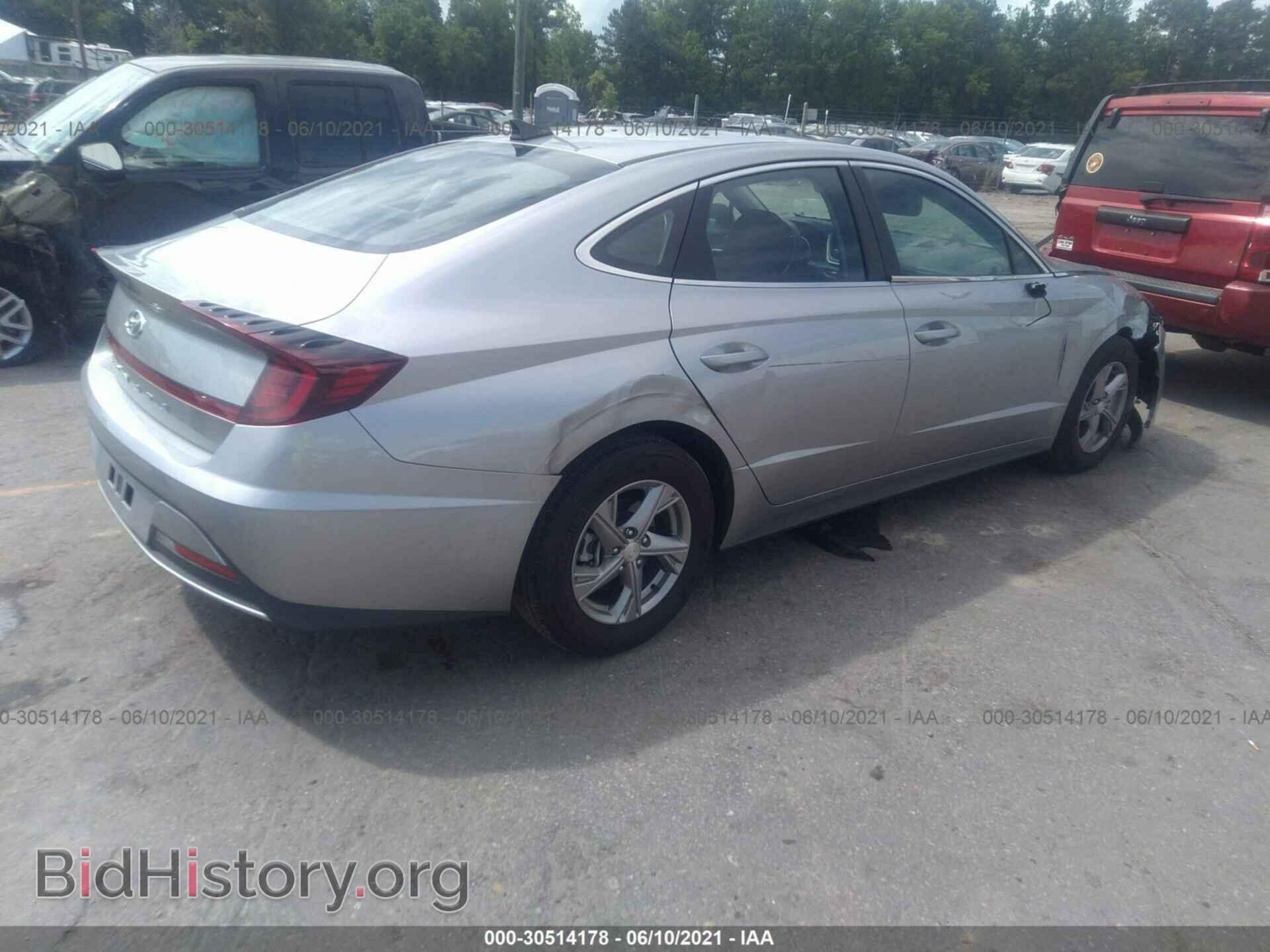 2021 HYUNDAI SONATA - VIN: 5NPEG4JA1MH080109 - Фото 4