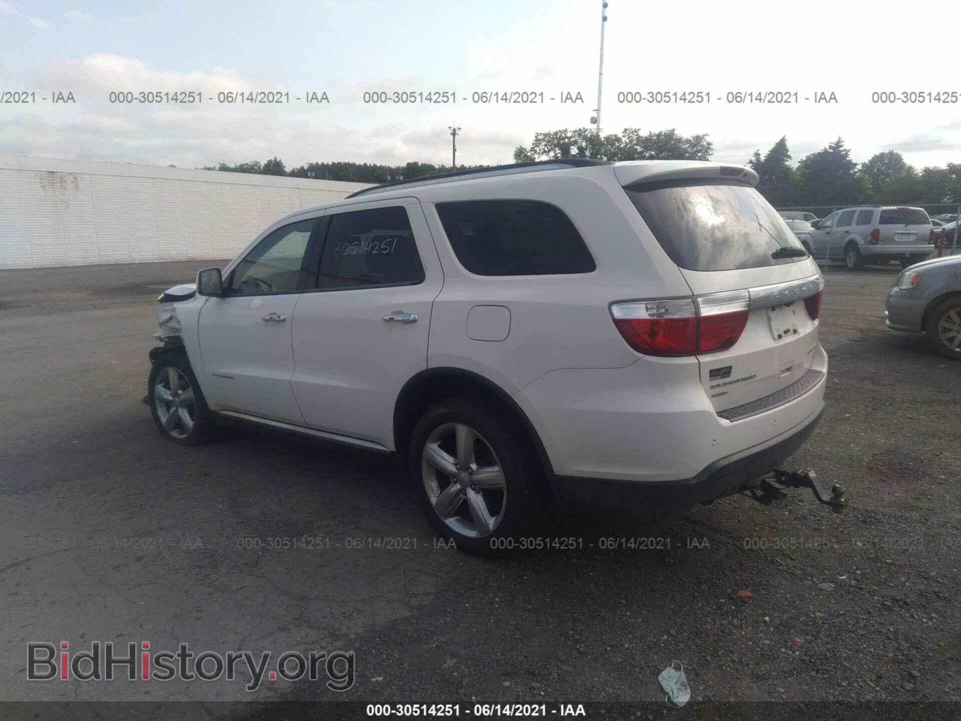 2012 DODGE DURANGO - VIN: 1C4RDJEG4CC322604 - Photo 3
