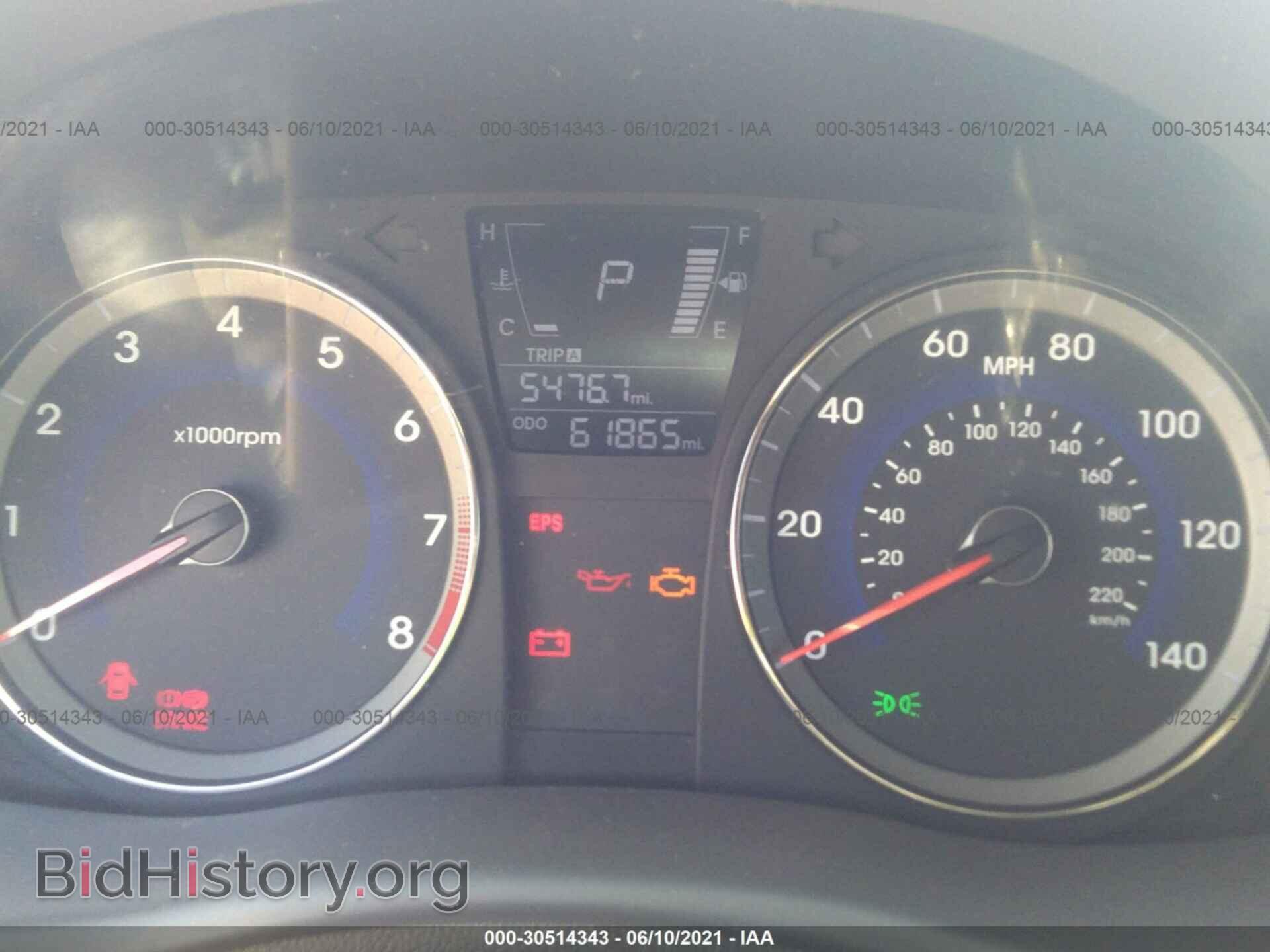 2013 HYUNDAI ACCENT - VIN: KMHCU4AE8DU440769 - Фото 7
