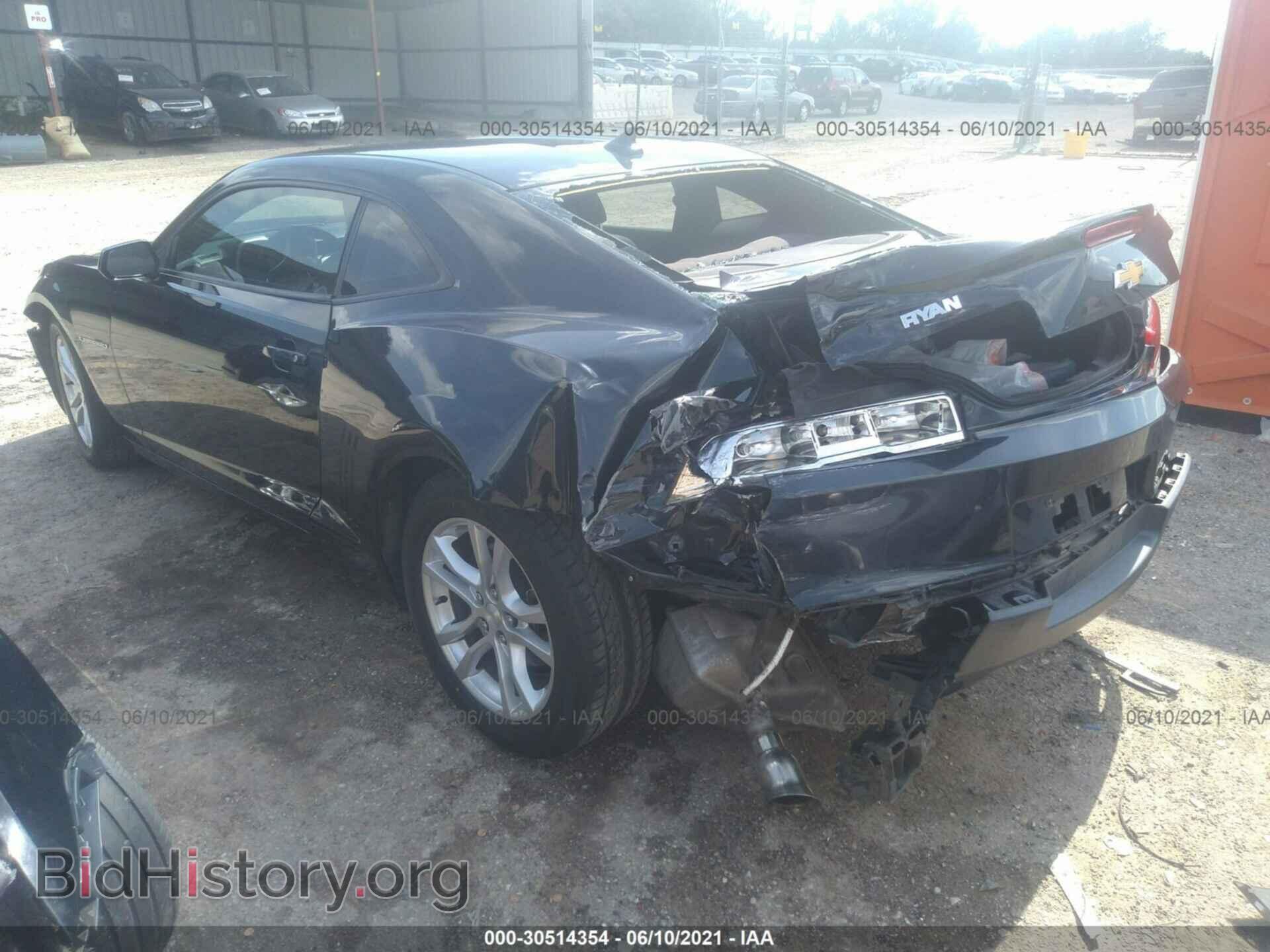 2014 CHEVROLET CAMARO - VIN: 2G1FA1E30E9238310 - Фото 3