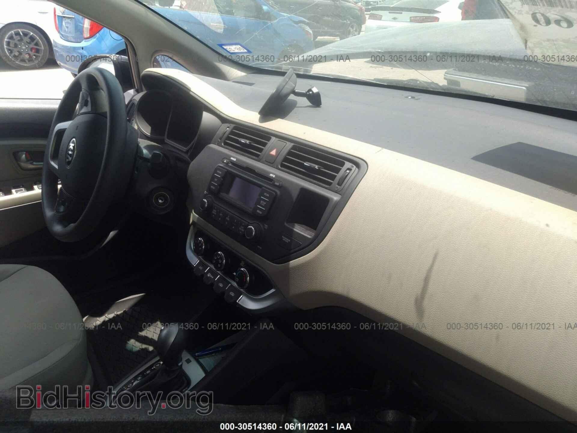 2014 KIA RIO - VIN: KNADM4A32E6395449 - Фото 5