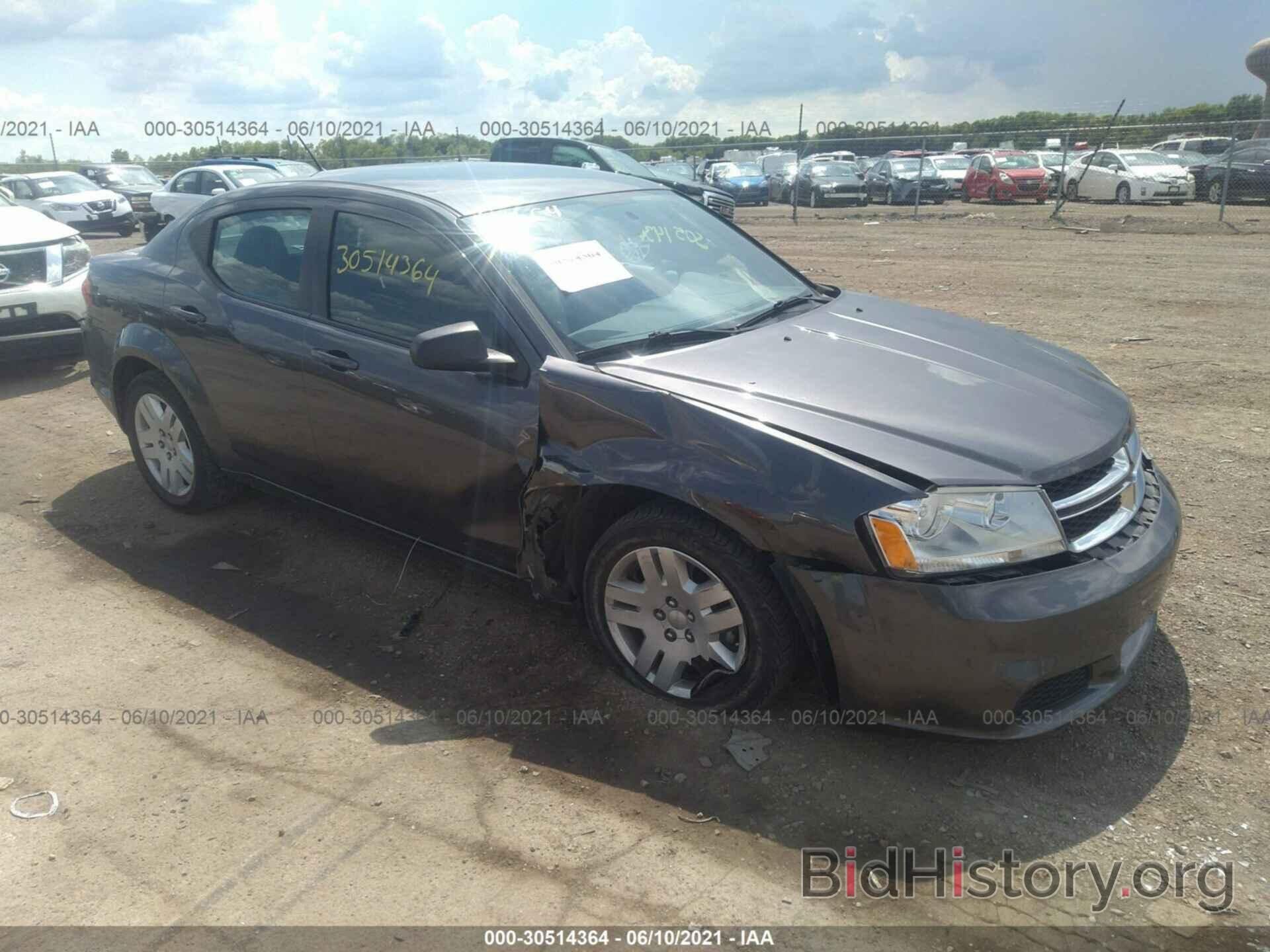 Photo 1C3CDZAB1EN223507 - DODGE AVENGER 2014