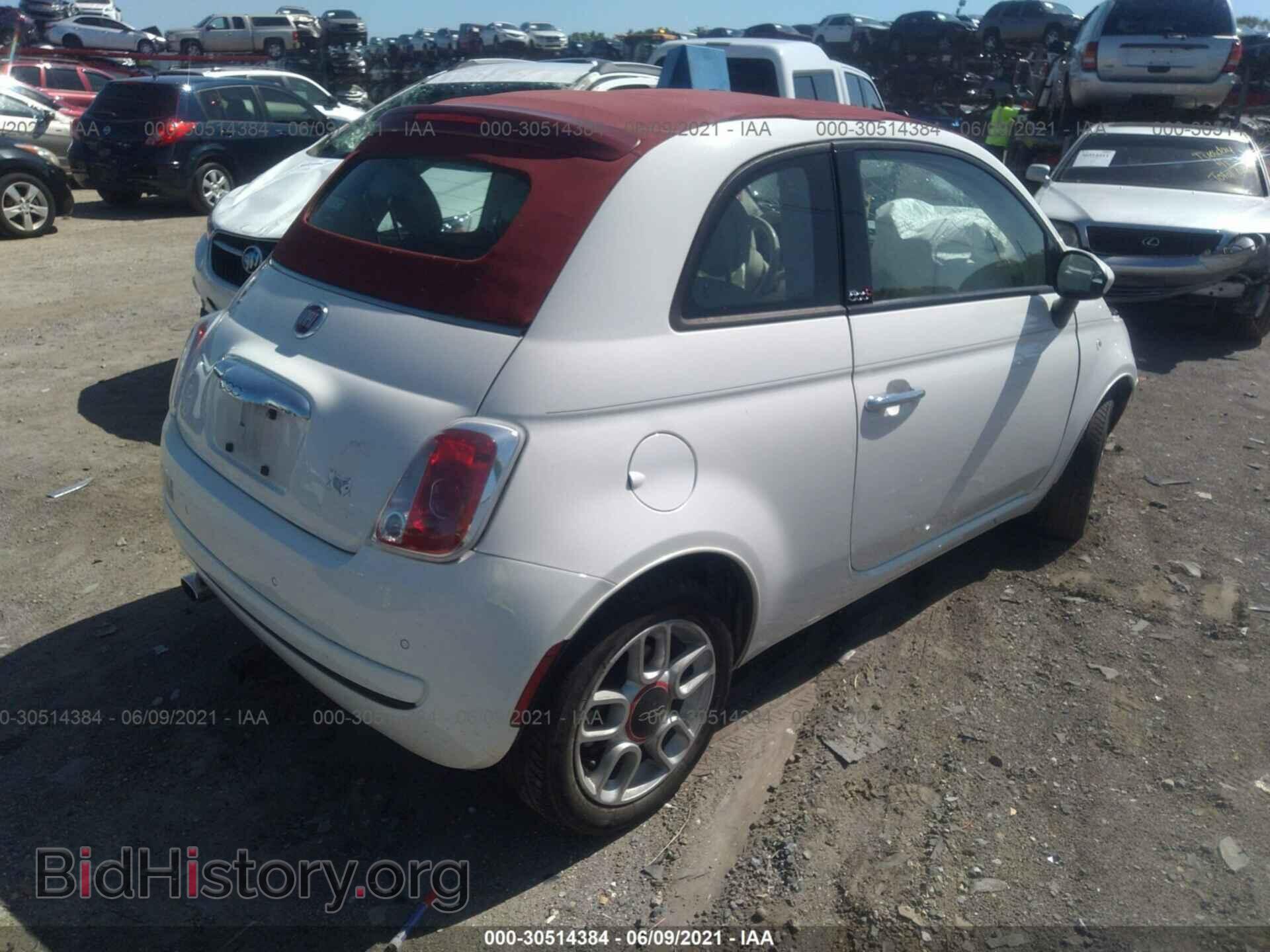 2015 FIAT 500C - VIN: 3C3CFFDR7FT568866 - Фото 4