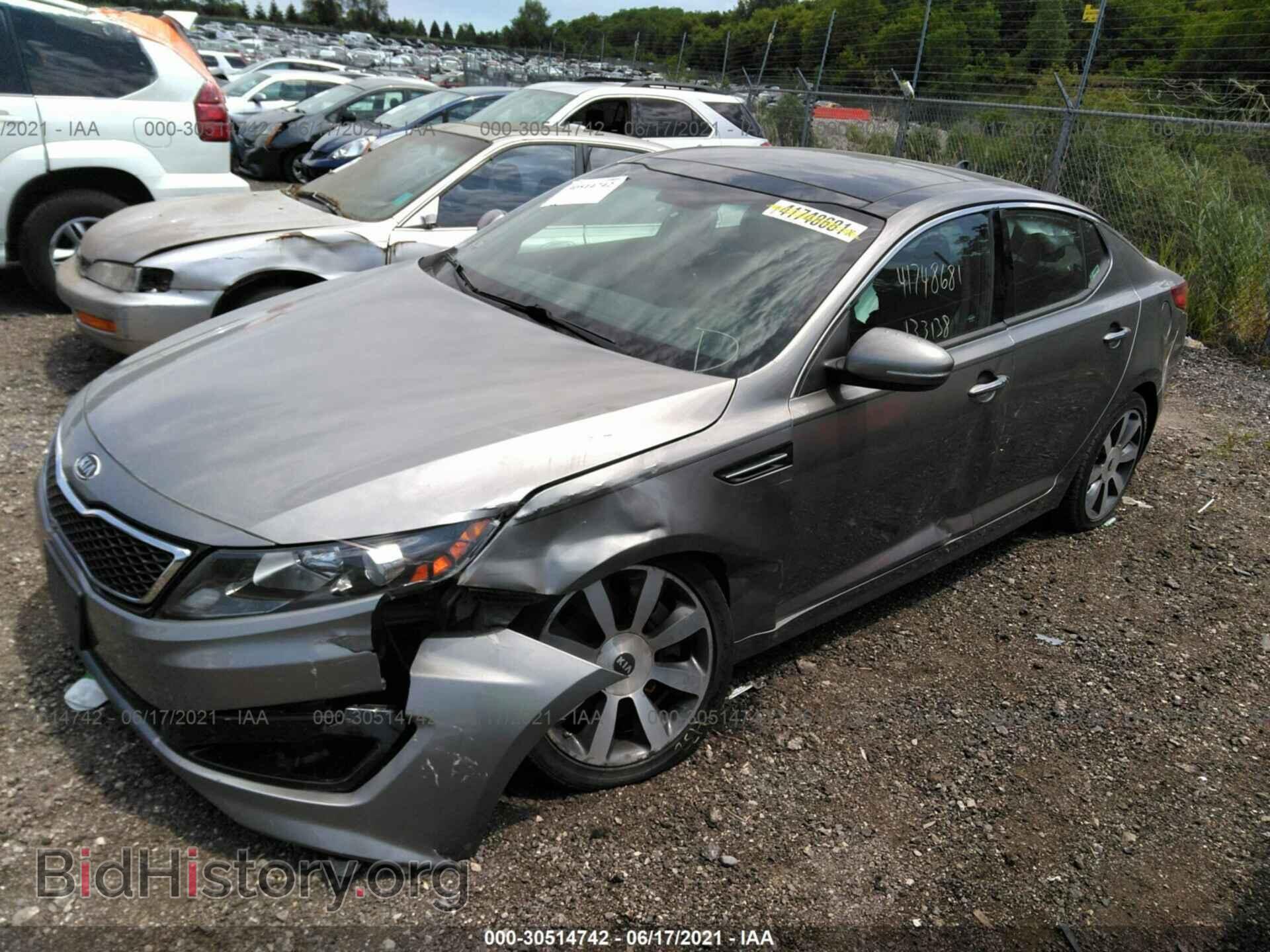 2012 KIA OPTIMA - VIN: 5XXGR4A6XCG078366 - Фото 2