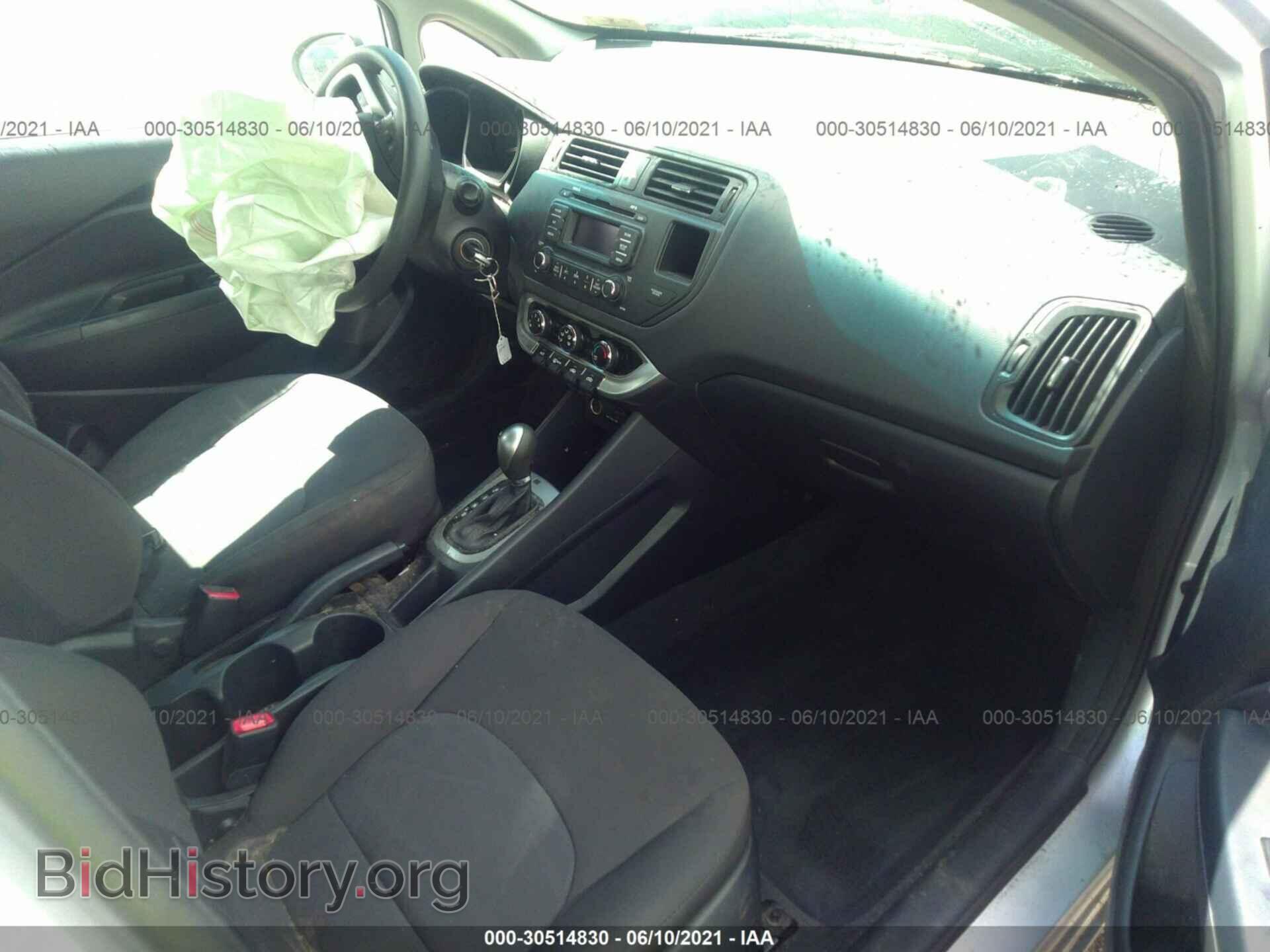 2014 KIA RIO - VIN: KNADM4A34E6398661 - Фото 5