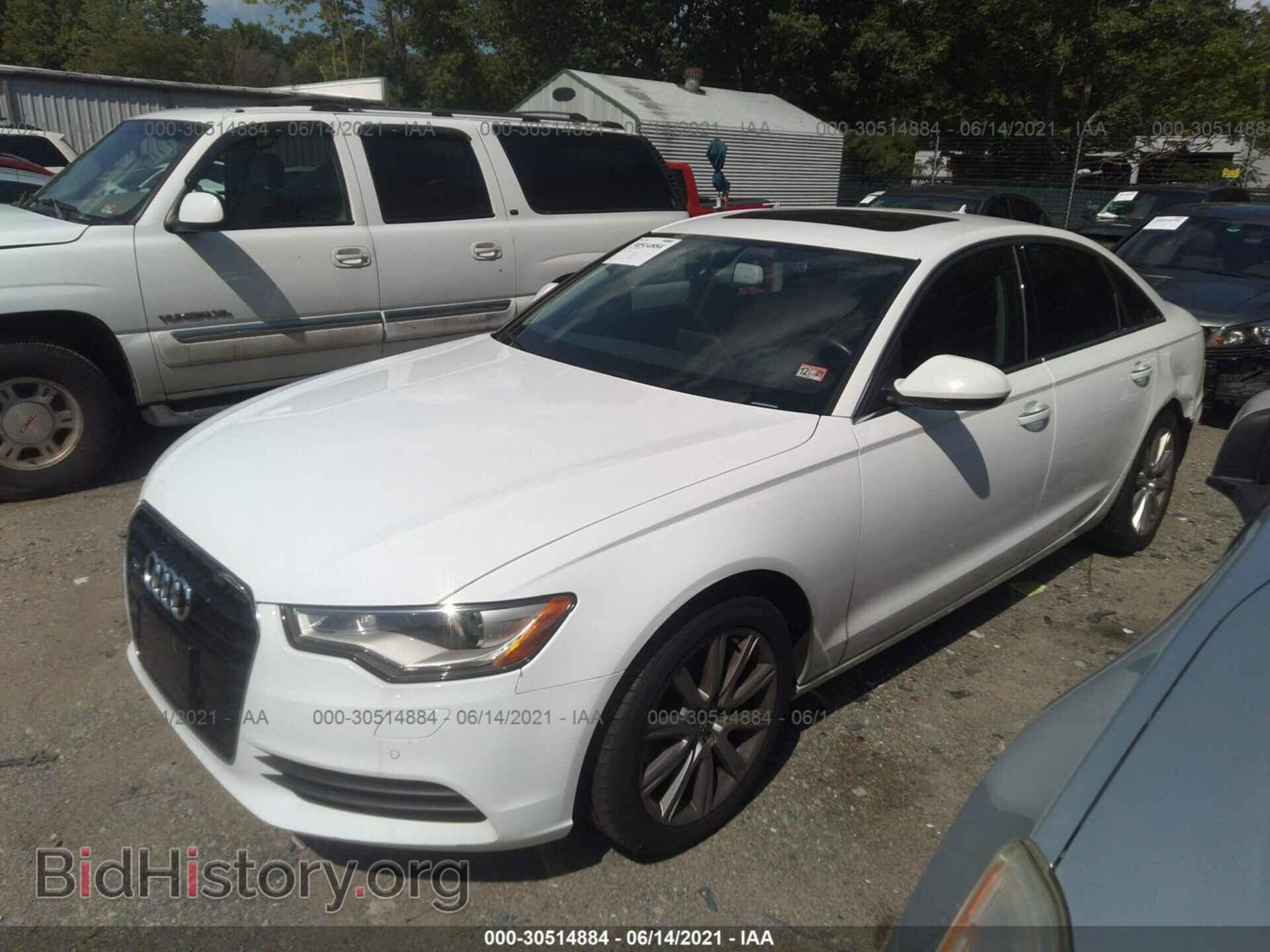 2013 AUDI A6 - VIN: WAUGFAFC8DN118498 - Фото 2