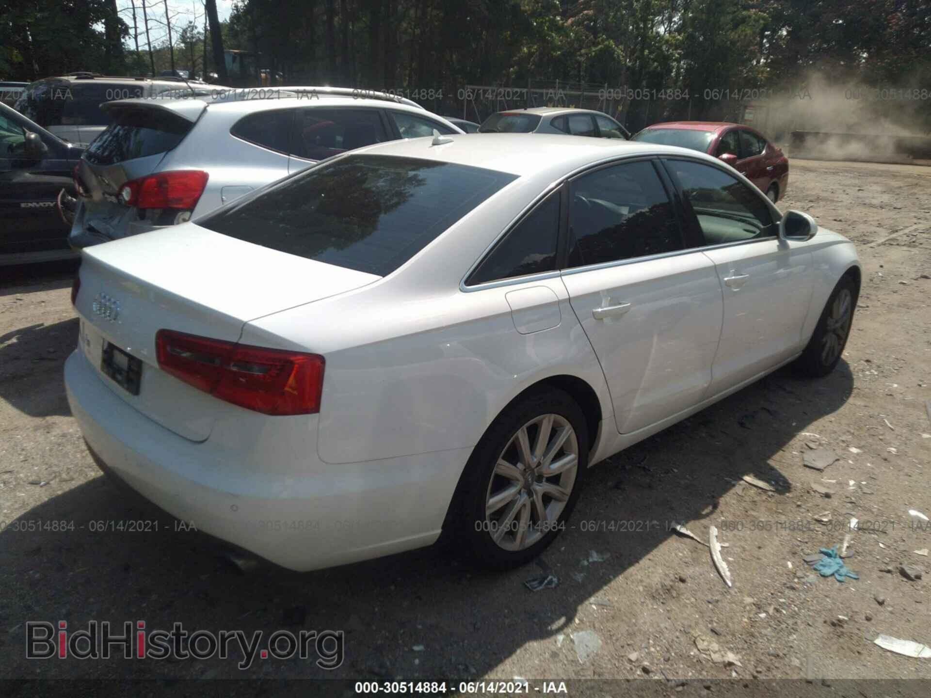 2013 AUDI A6 - VIN: WAUGFAFC8DN118498 - Фото 4