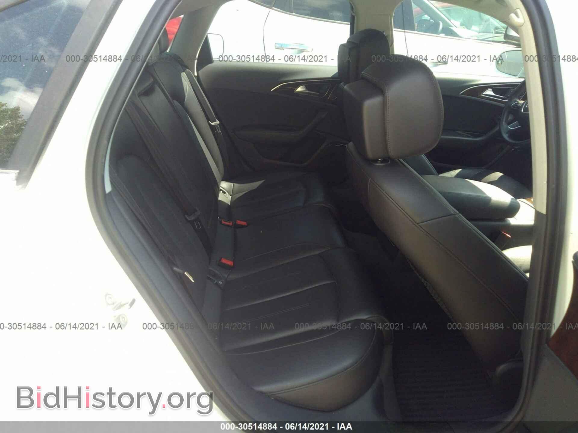 2013 AUDI A6 - VIN: WAUGFAFC8DN118498 - Фото 8