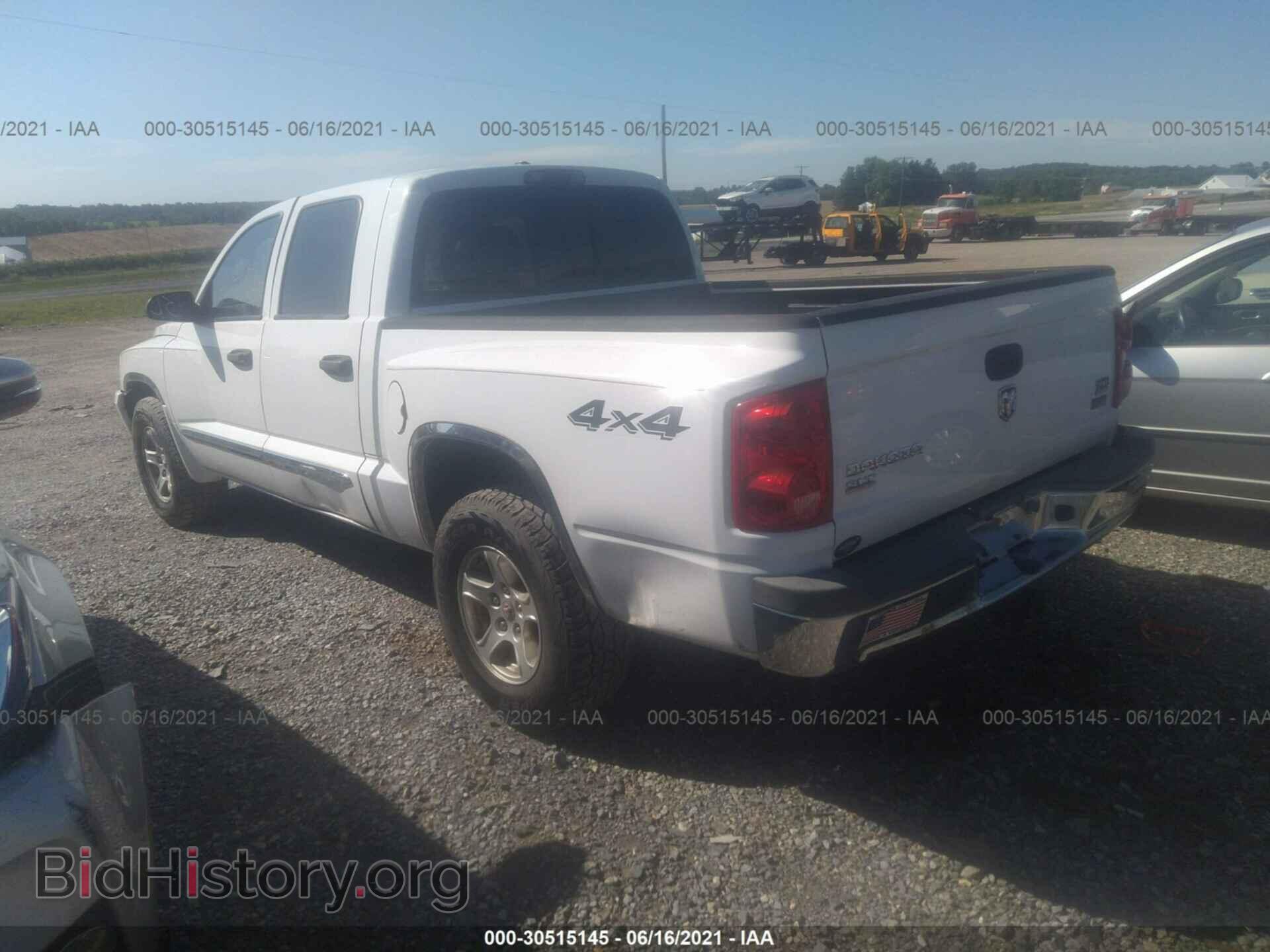 2007 DODGE DAKOTA - VIN: 1D7HW48P27S166681 - Фото 3
