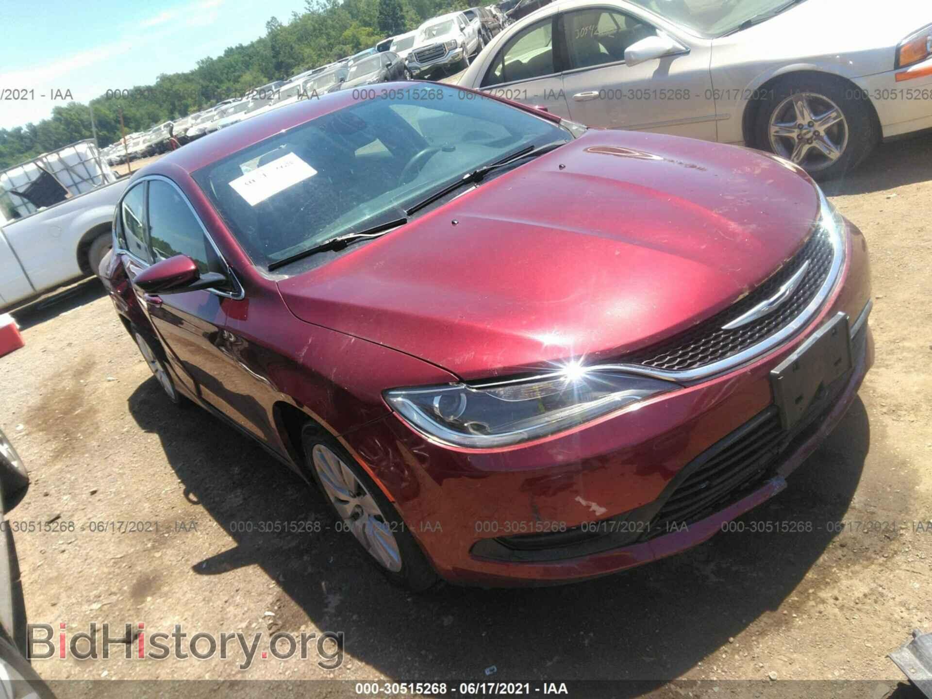 Фотография 1C3CCCFB7FN570463 - CHRYSLER 200 2015