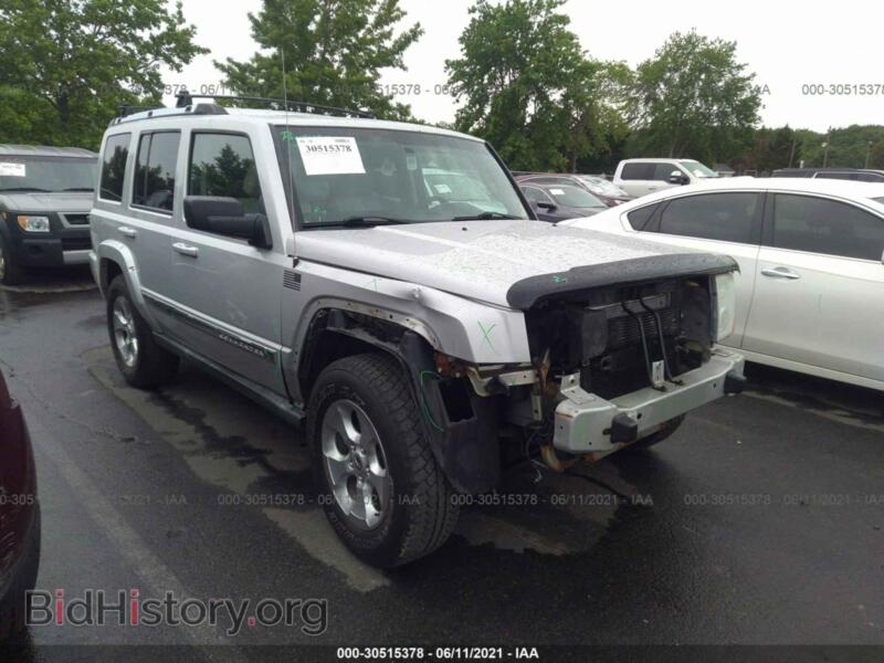 2006 Jeep COMMANDER Limited (VIN 1J8HG58N06C189583) — фото 1 из 11, IAAI, повреждение: передняя часть