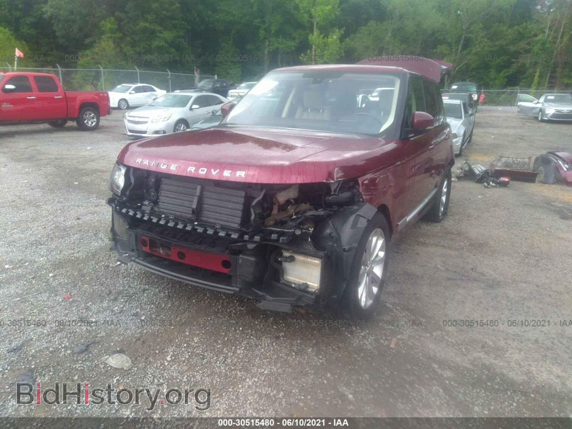 2016 LAND ROVER RANGE ROVER - VIN: SALGS2KF1GA306546 - Фото 2
