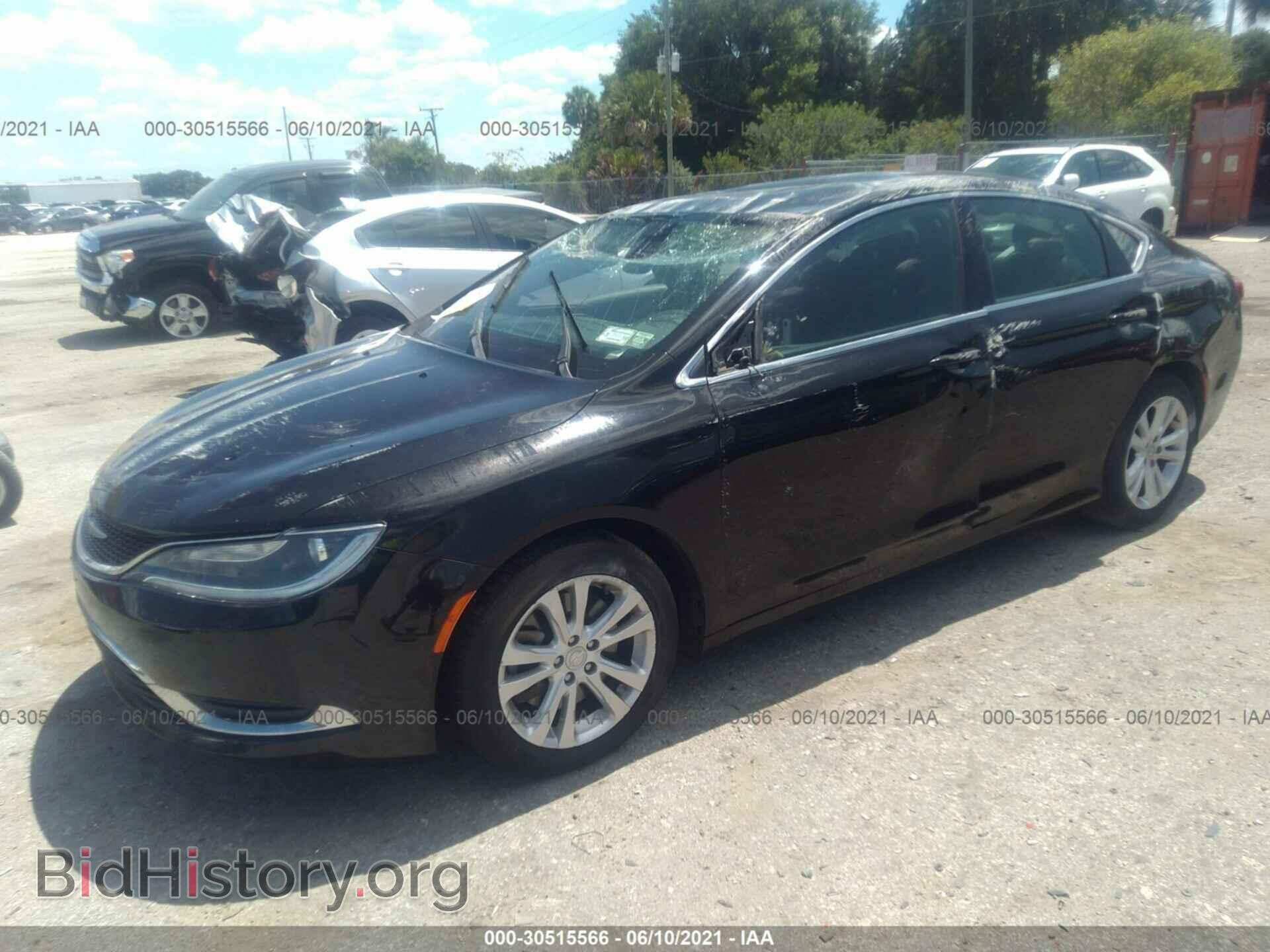 2016 CHRYSLER 200 - VIN: 1C3CCCAG0GN148409 - Фото 2