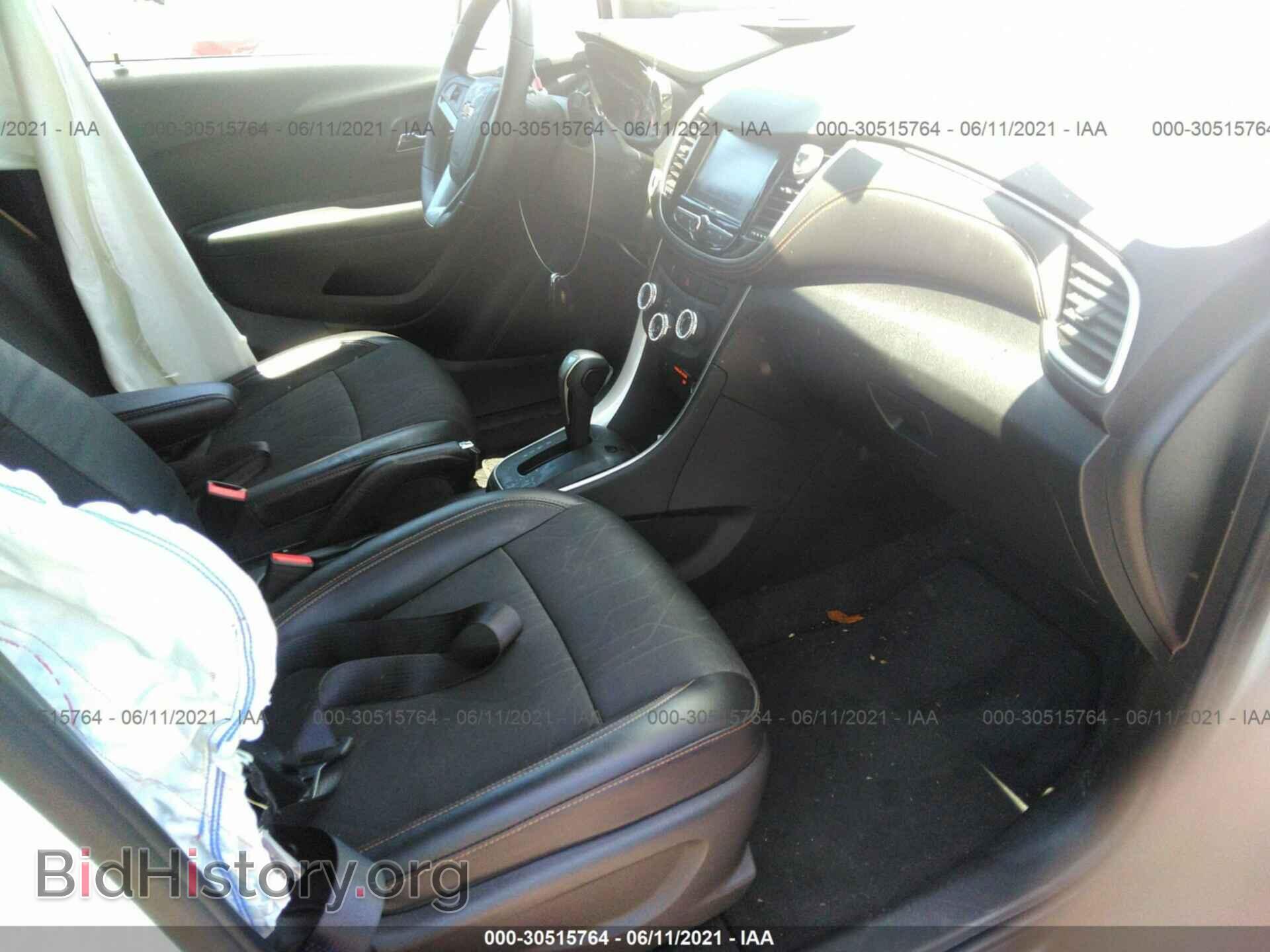 2017 CHEVROLET TRAX - VIN: KL7CJLSB2HB193422 - Фото 5