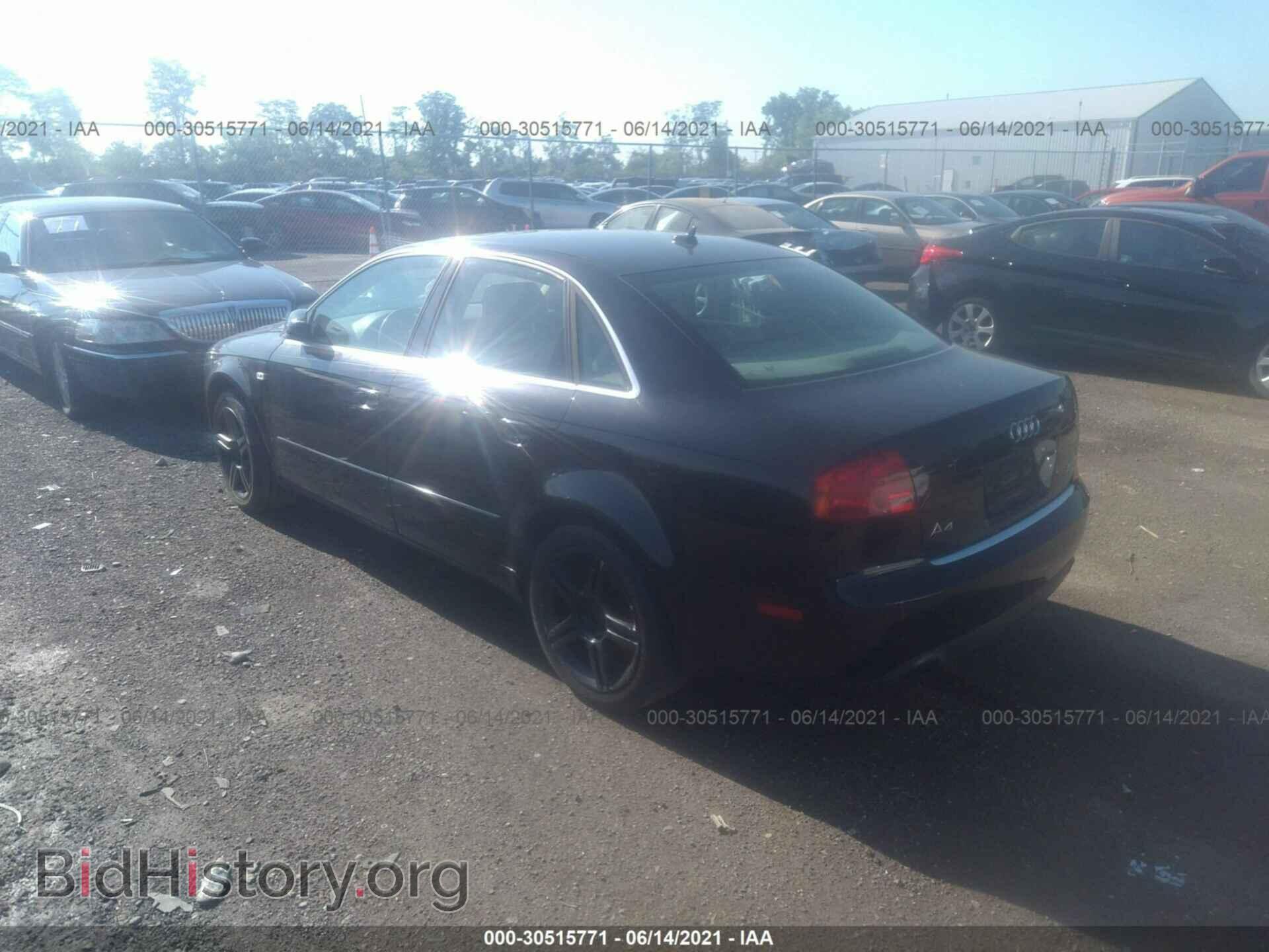 2007 AUDI A4 - VIN: WAUDF78E97A031547 - Photo 3