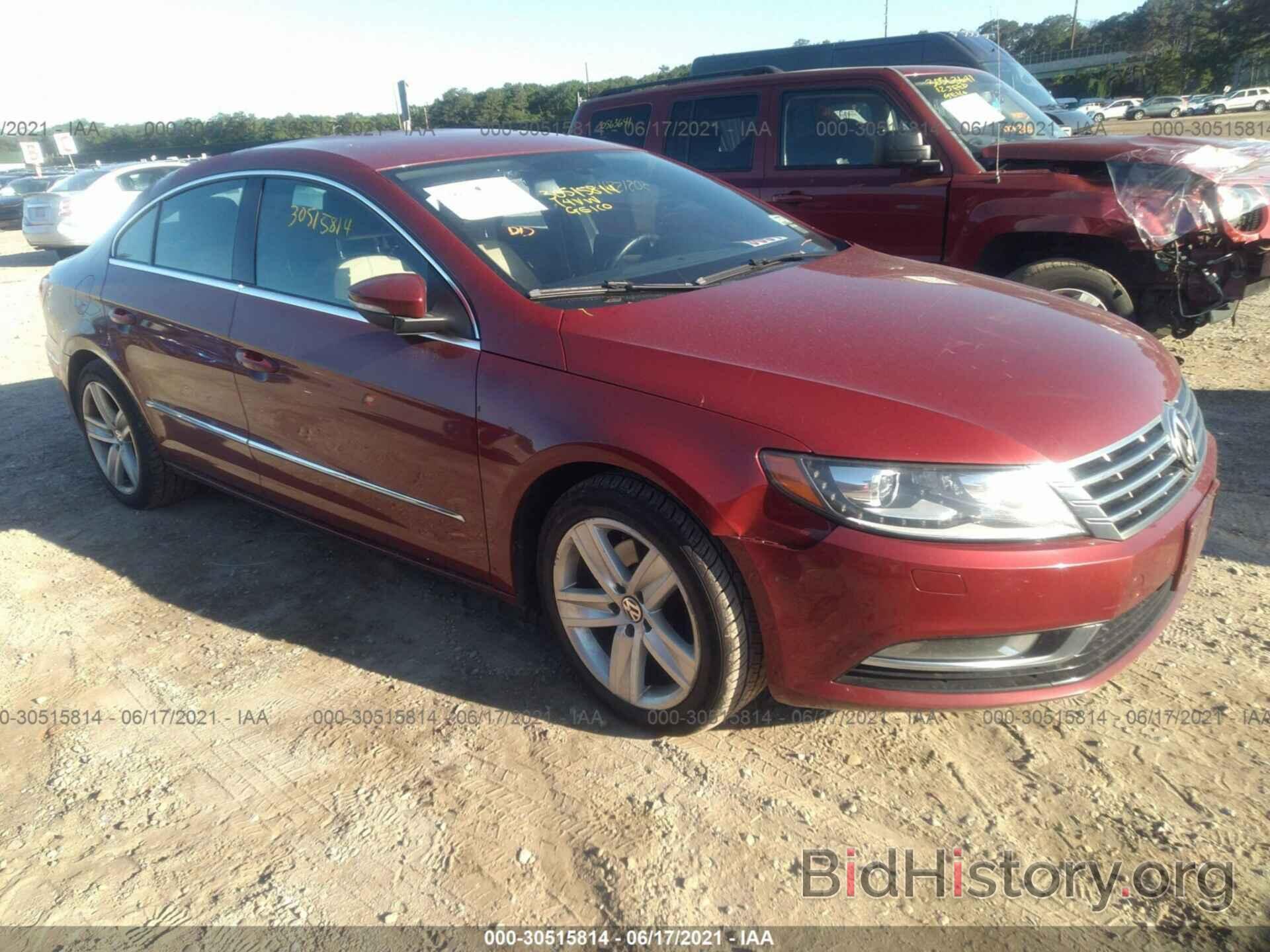 Фотография WVWBP7AN1EE527501 - VOLKSWAGEN CC 2014