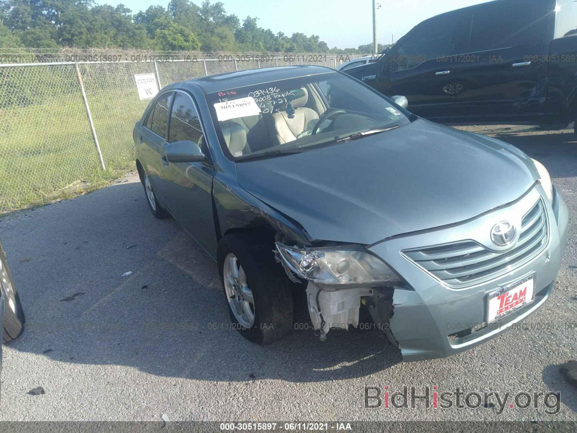Photo 4T4BE46KX8R039436 - TOYOTA CAMRY 2008