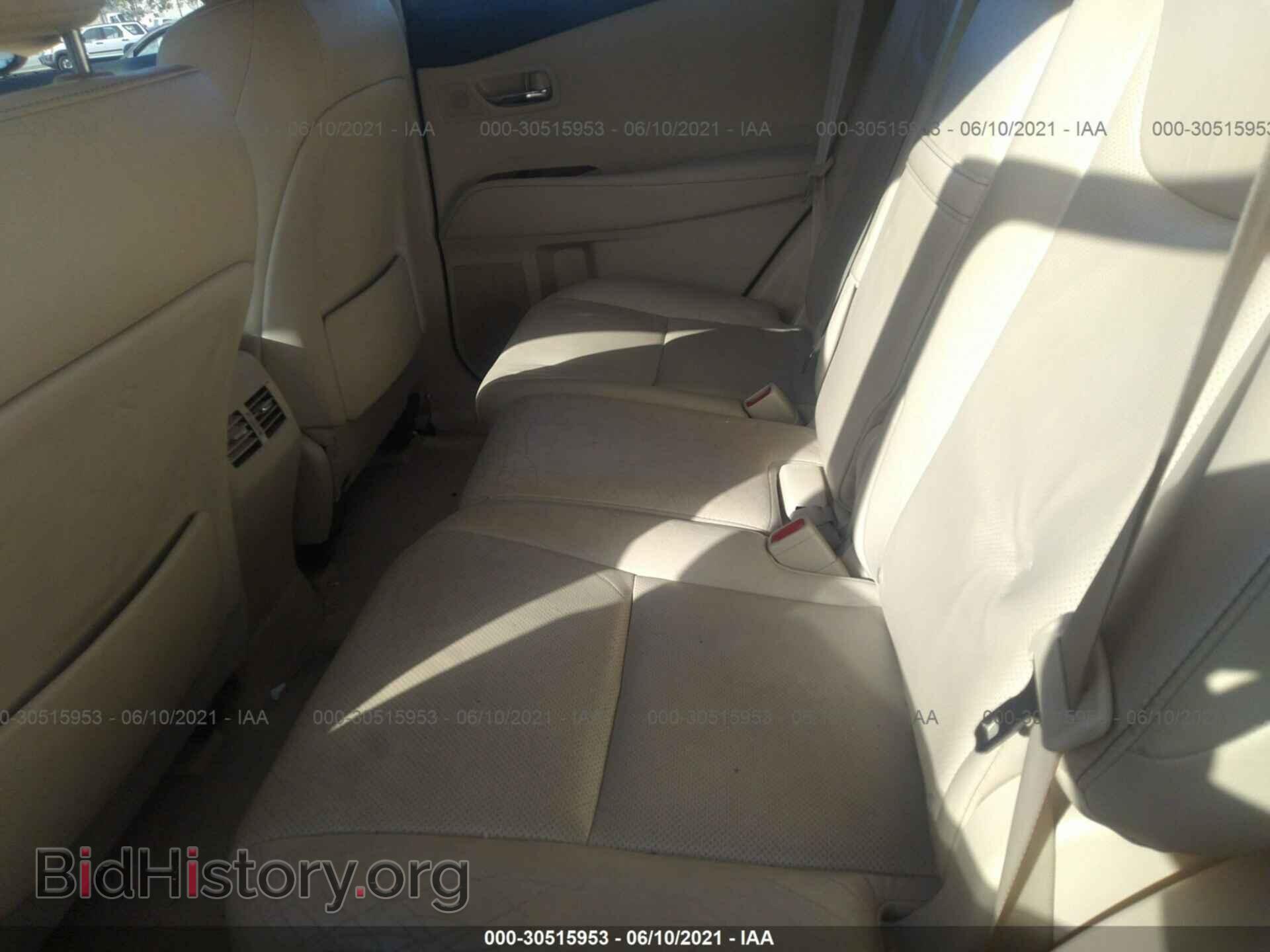 2013 LEXUS RX 350 - VIN: 2T2BK1BA9DC213518 - Фото 8