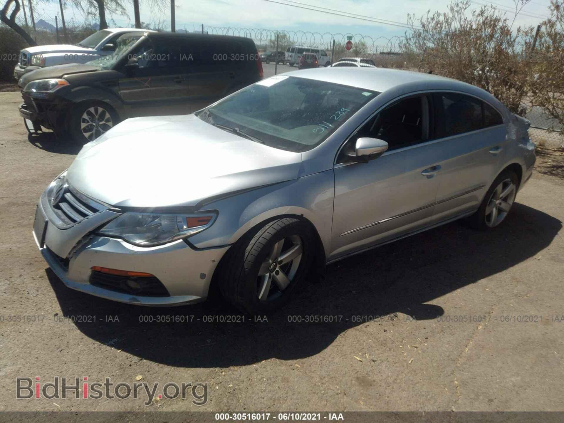 2012 VOLKSWAGEN CC - VIN: WVWHP7AN5CE511289 - Фото 2