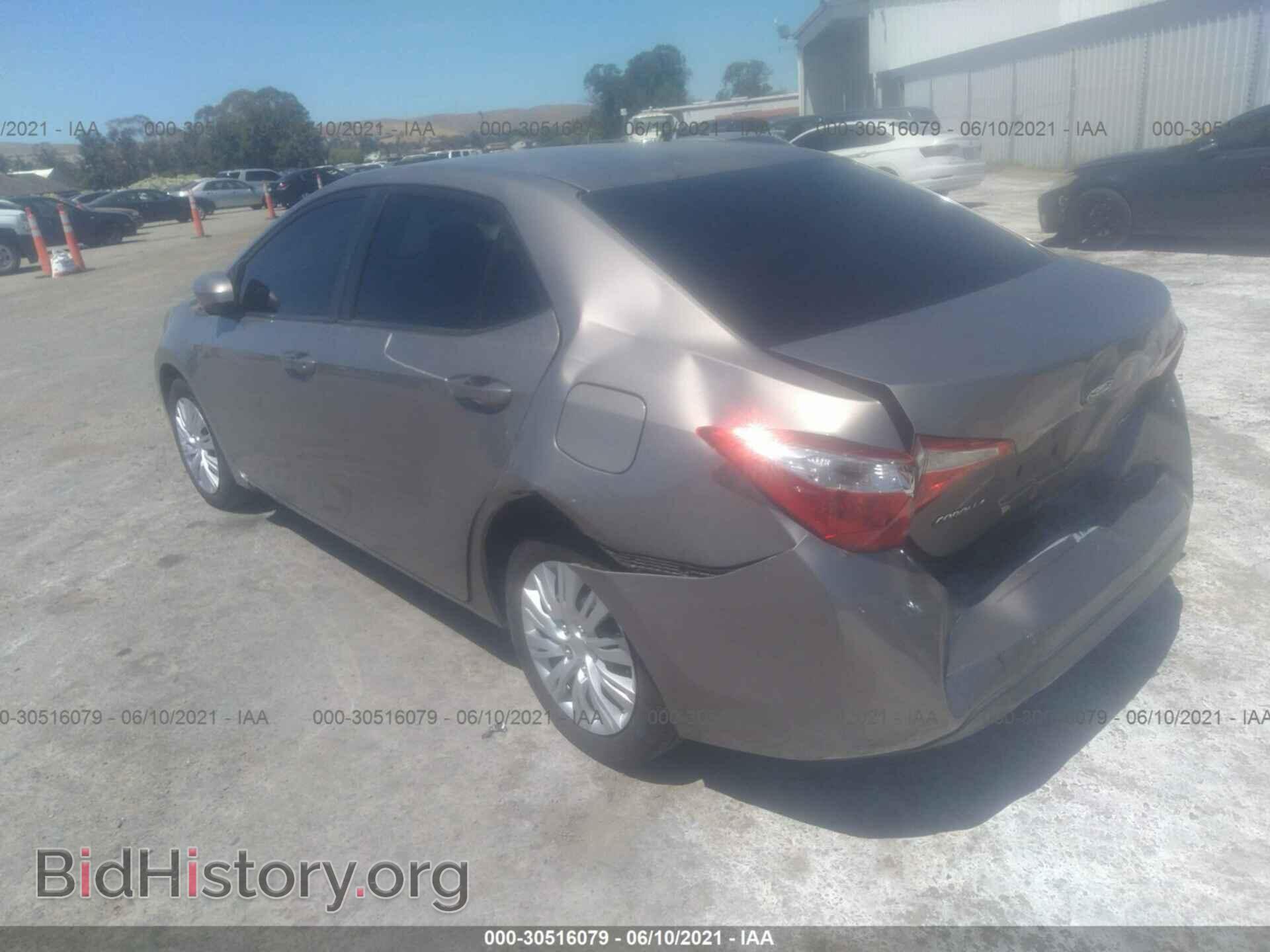 2014 TOYOTA COROLLA - VIN: 2T1BURHE6EC010420 - Фото 3