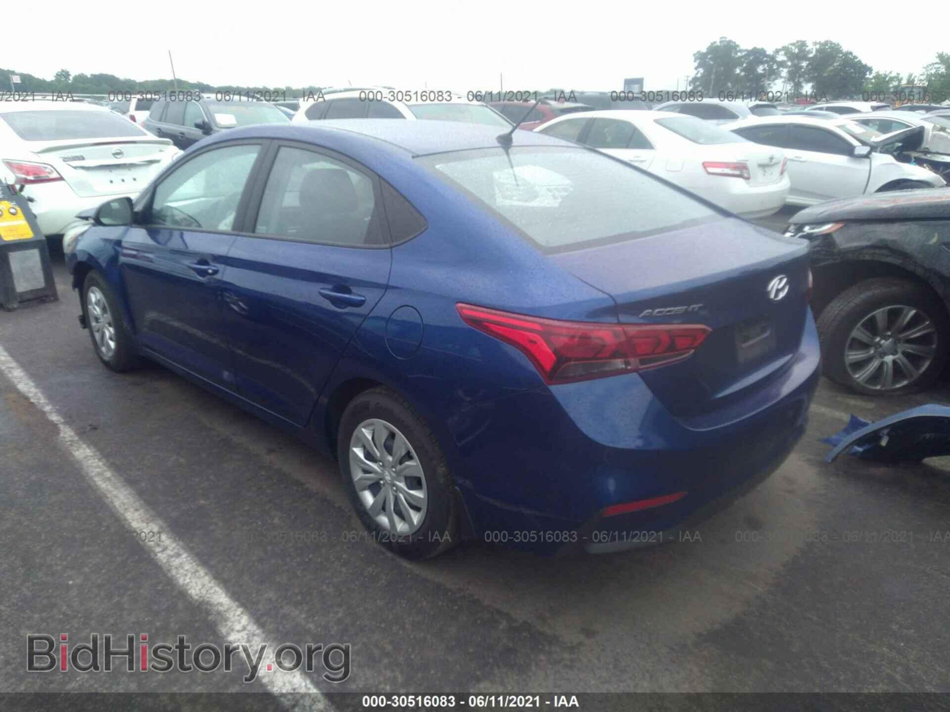 2020 HYUNDAI ACCENT - VIN: 3KPC24A61LE124811 - Фото 3