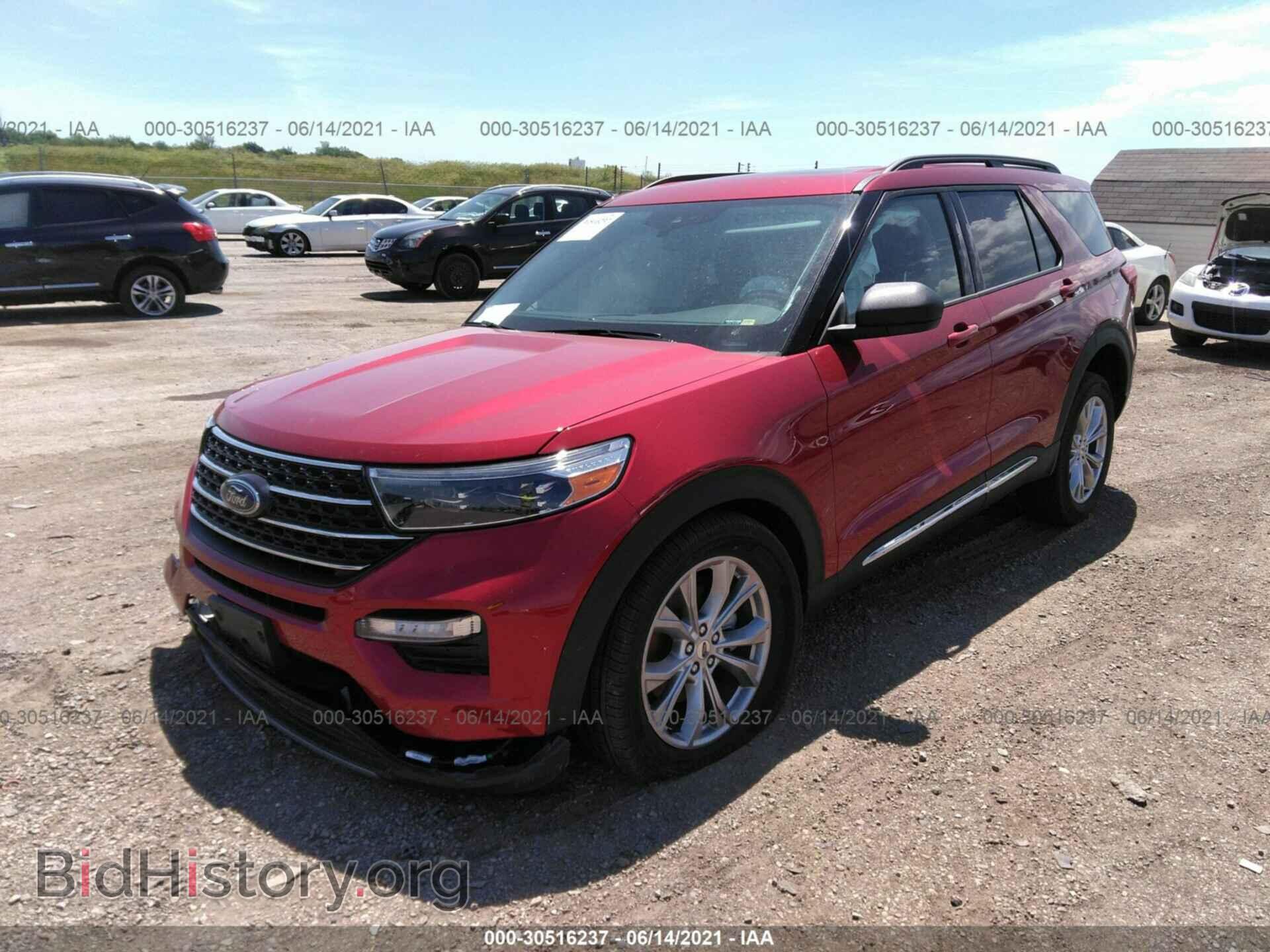 2020 FORD EXPLORER - VIN: 1FMSK8DH5LGC76814 - Фото 2