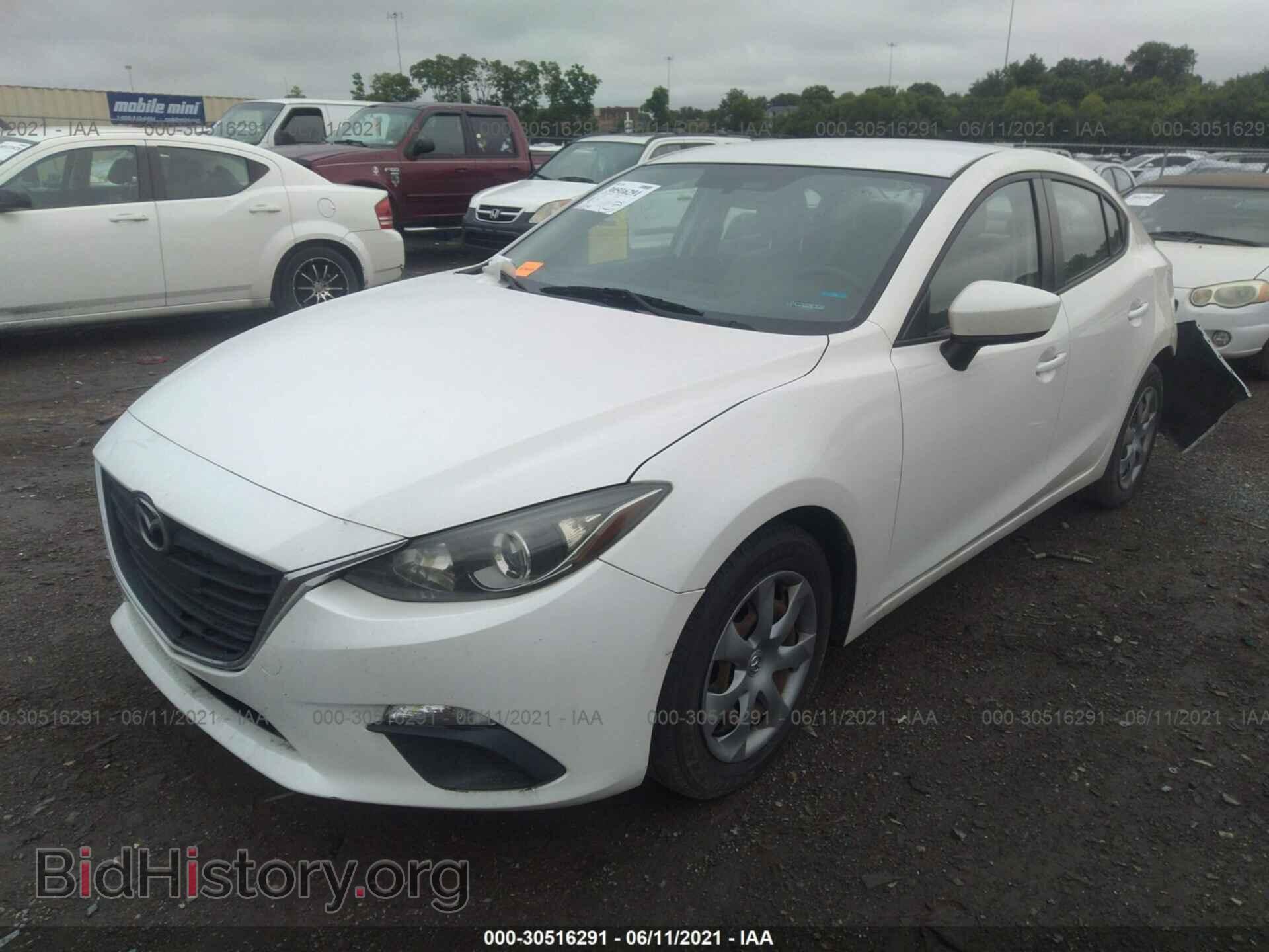 2014 MAZDA MAZDA3 - VIN: JM1BM1U76E1217855 - Фото 2