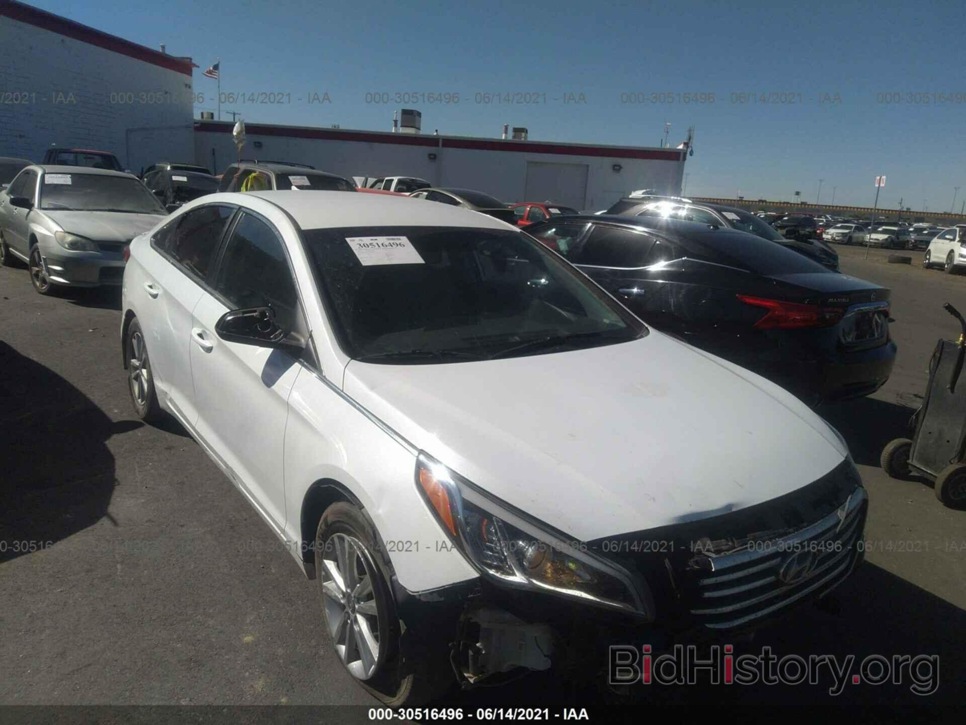 Photo 5NPE24AF1GH359865 - HYUNDAI SONATA 2016