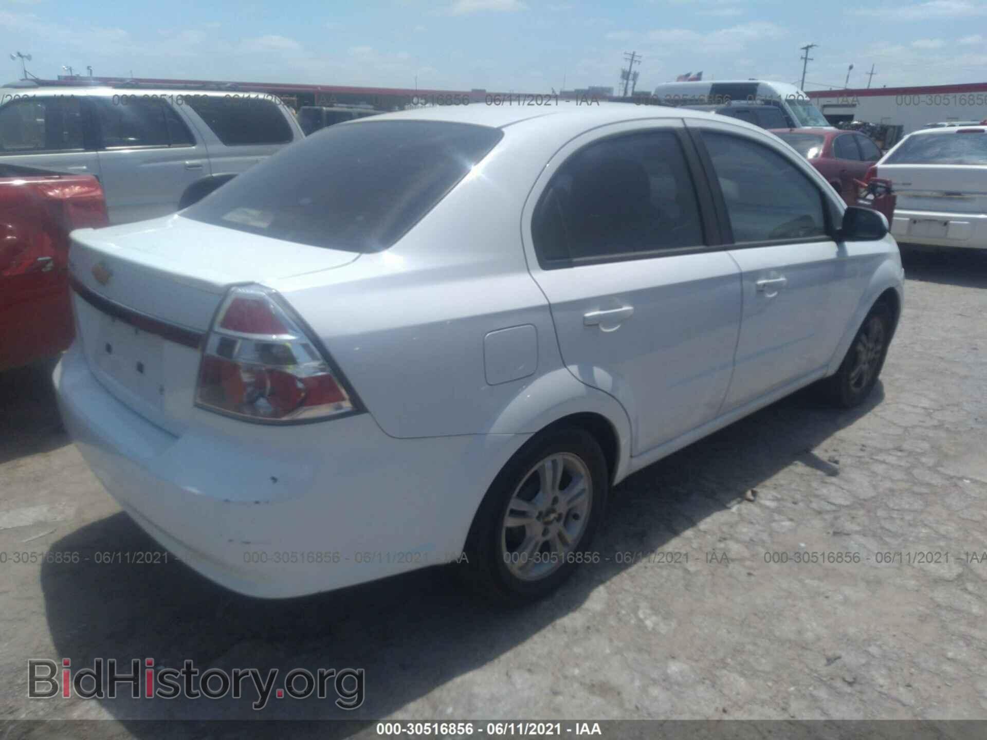 2011 CHEVROLET AVEO - VIN: KL1TD5DE6BB117956 - Фото 4