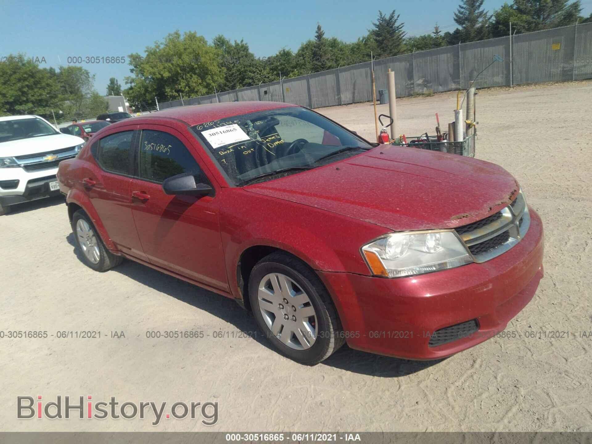 Фотография 1C3CDZAB3EN200374 - DODGE AVENGER 2014