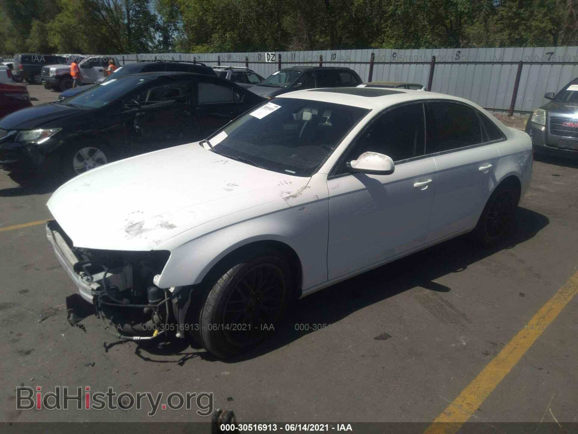 2012 AUDI A4 - VIN: WAUBFAFL4CN008511 - Фото 2