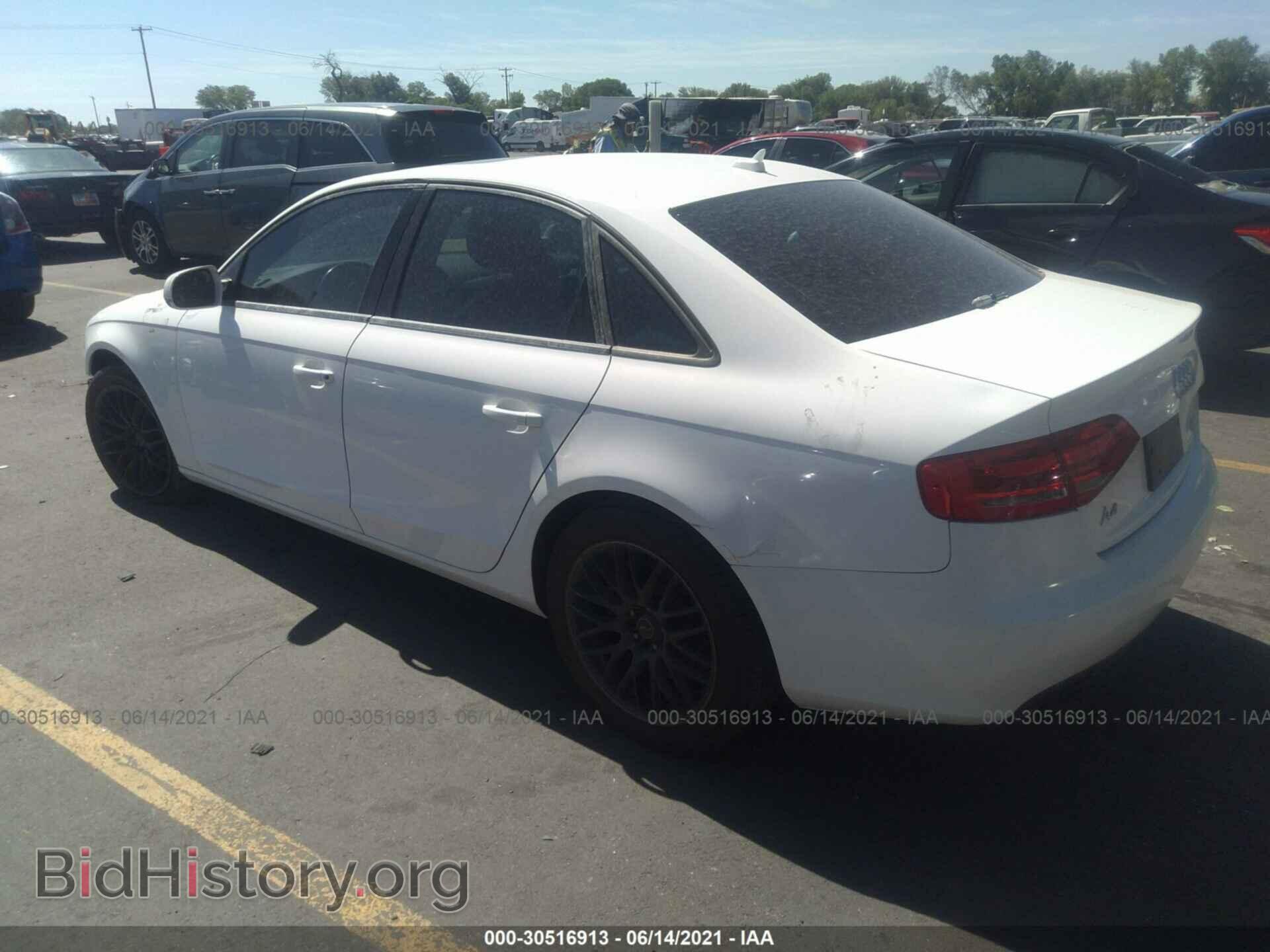 2012 AUDI A4 - VIN: WAUBFAFL4CN008511 - Фото 3