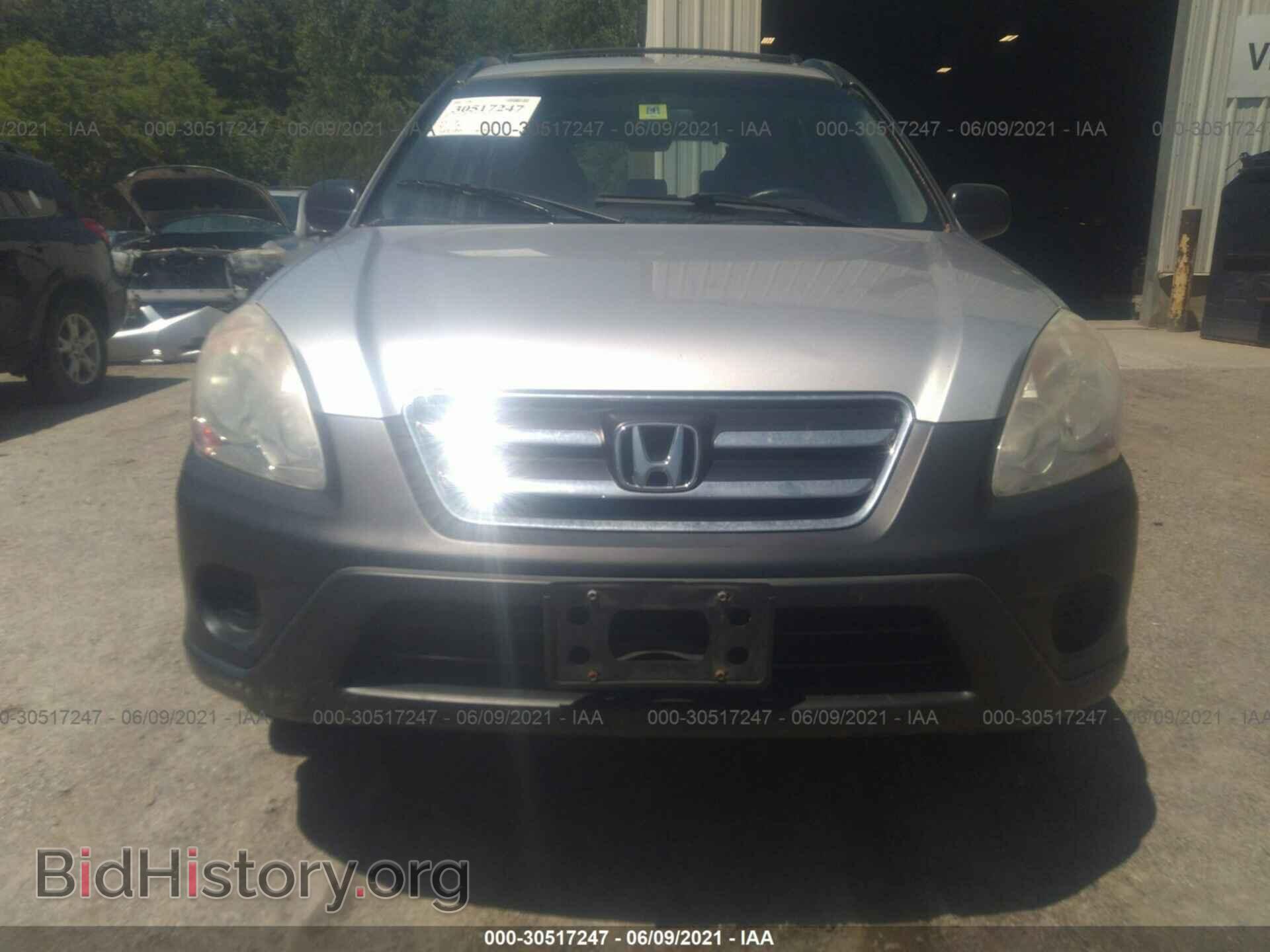2006 HONDA CR-V - VIN: SHSRD785X6U414801 - Фото 6