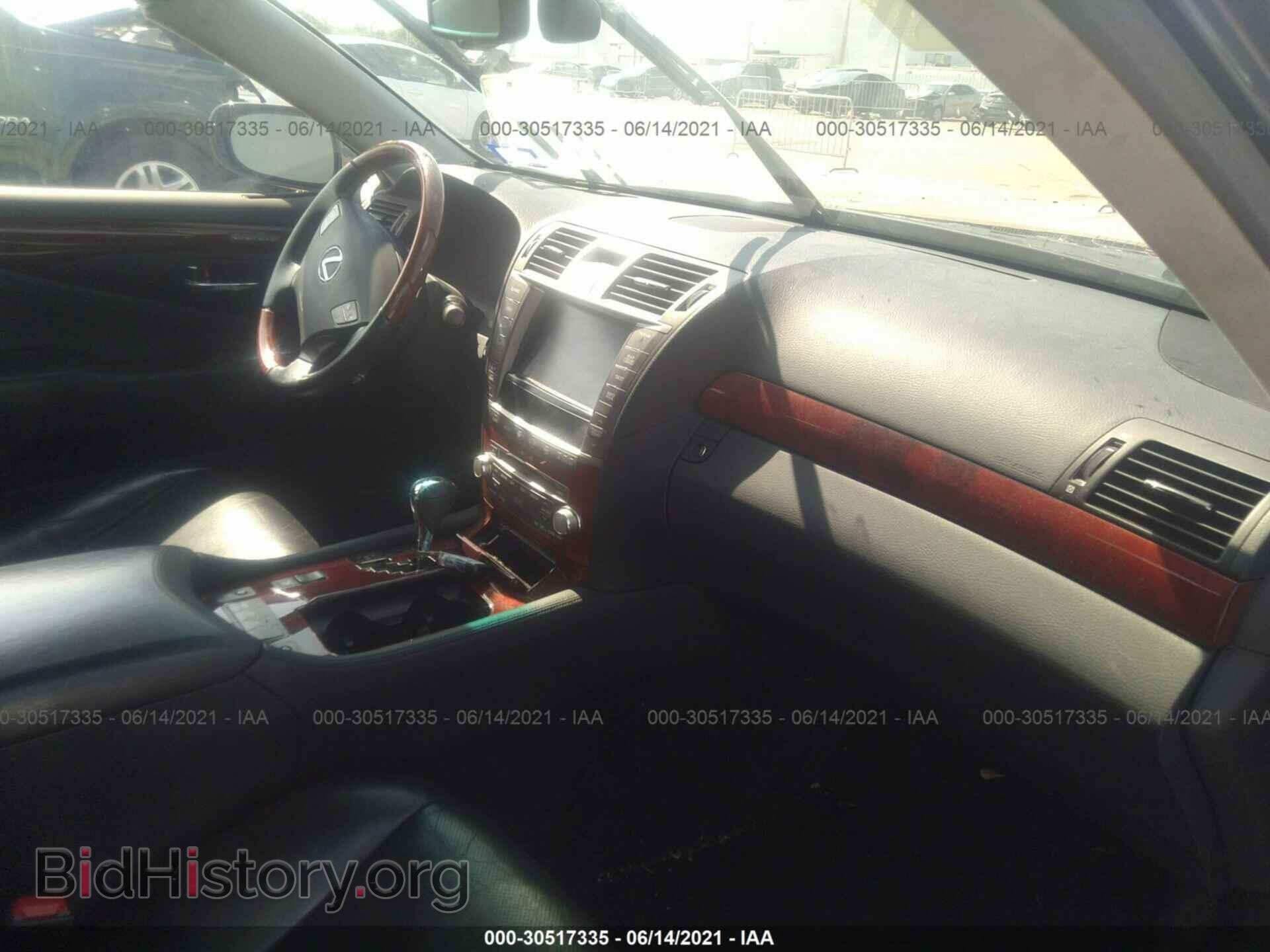 2010 LEXUS LS 460 - VIN: JTHGL5EF3A5037904 - Фото 5