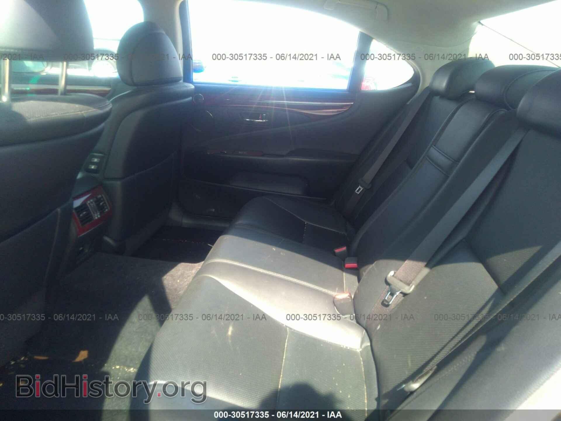 2010 LEXUS LS 460 - VIN: JTHGL5EF3A5037904 - Фото 8