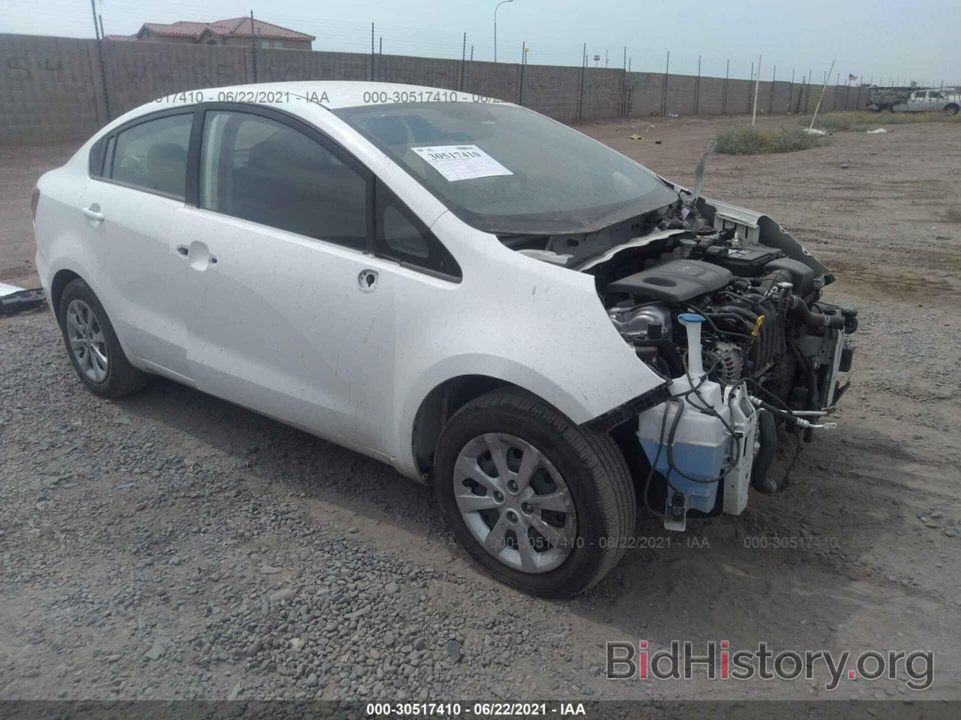 Photo KNADM4A37H6016076 - KIA RIO 2017