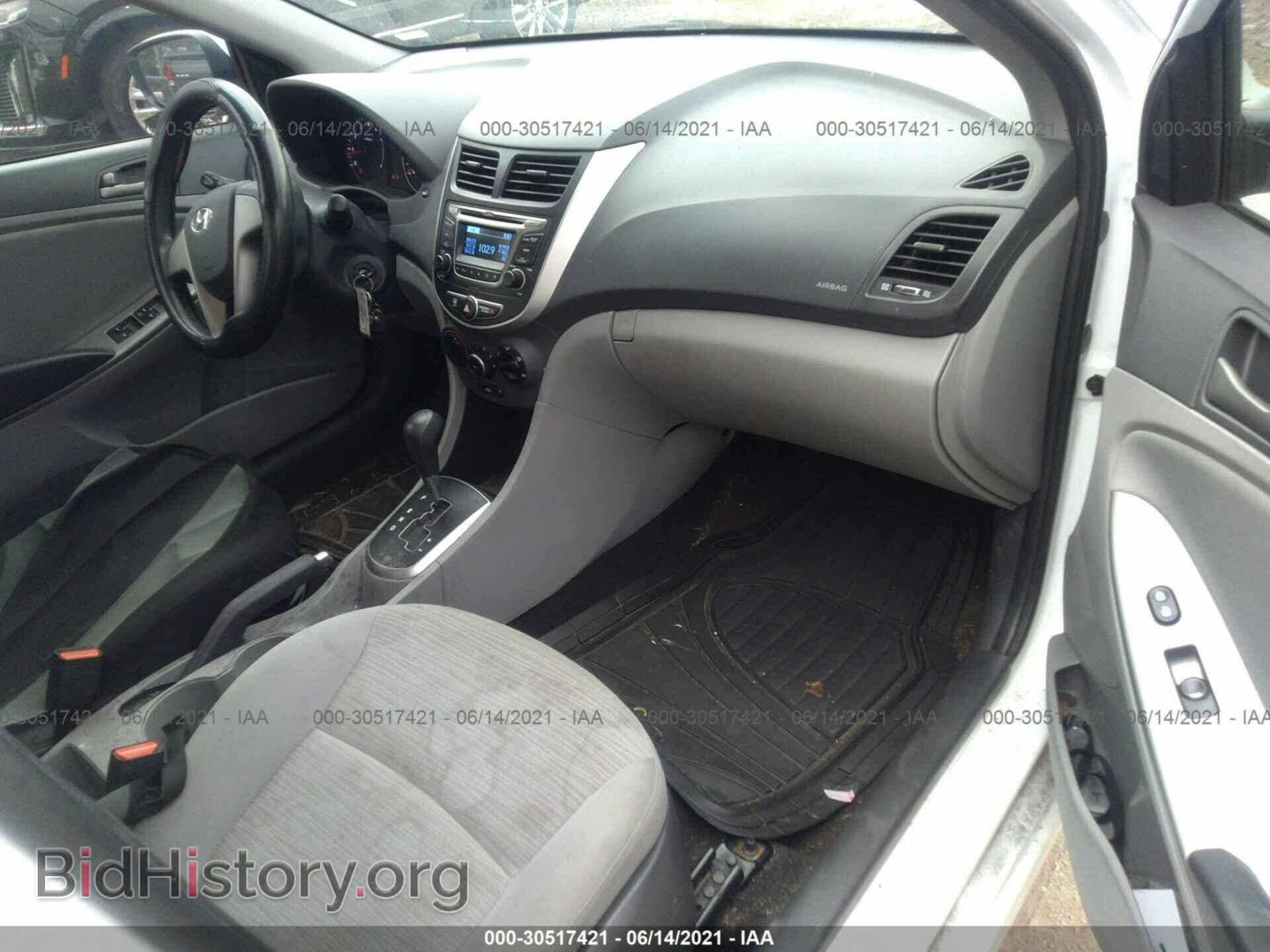 2017 HYUNDAI ACCENT - VIN: KMHCT4AE6HU217378 - Фото 5