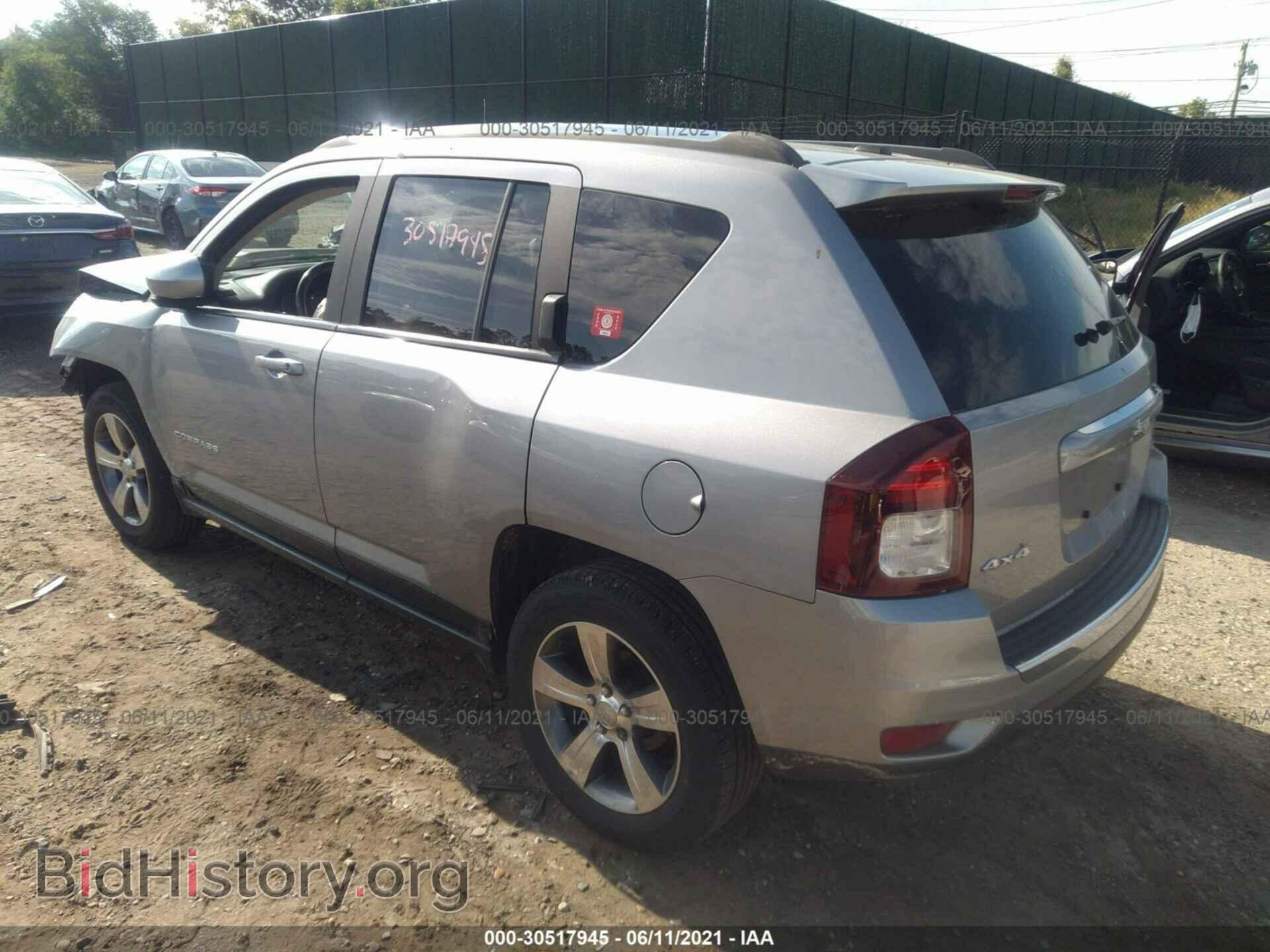 2016 JEEP COMPASS - VIN: 1C4NJDEB7GD744895 - Photo 3