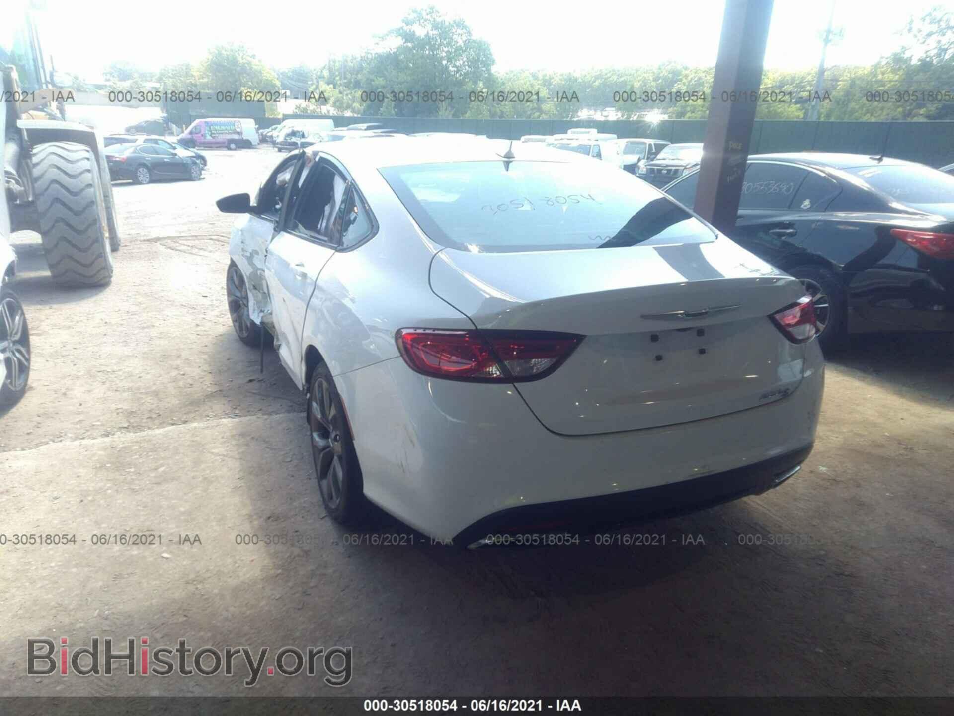 2015 CHRYSLER 200 - VIN: 1C3CCCBG3FN506048 - Фото 3