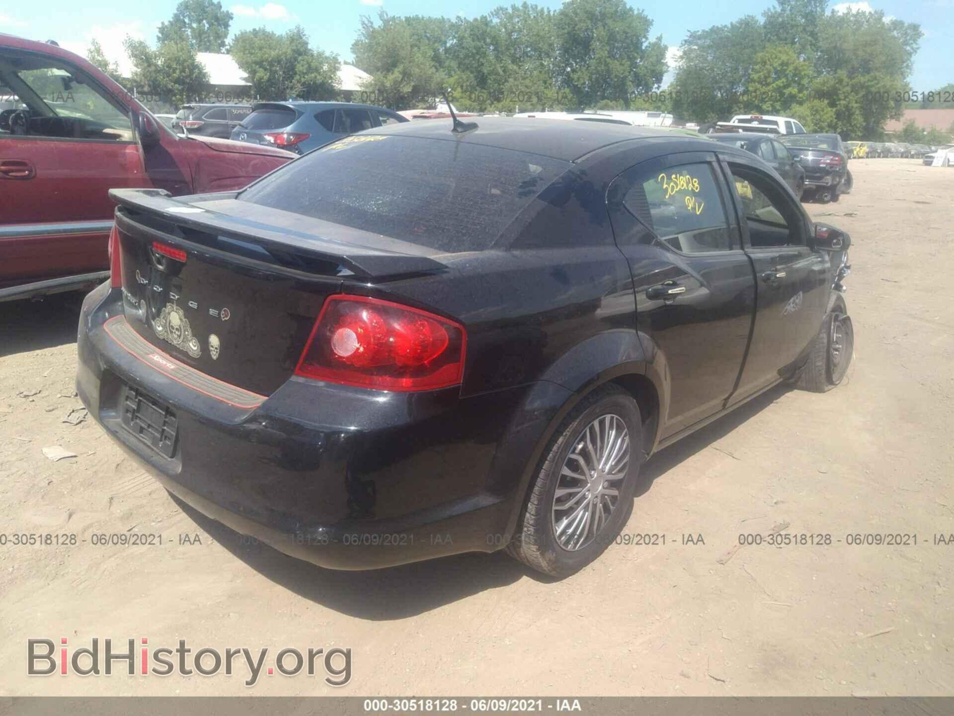 2013 DODGE AVENGER - VIN: 1C3CDZAB7DN530310 - Фото 4