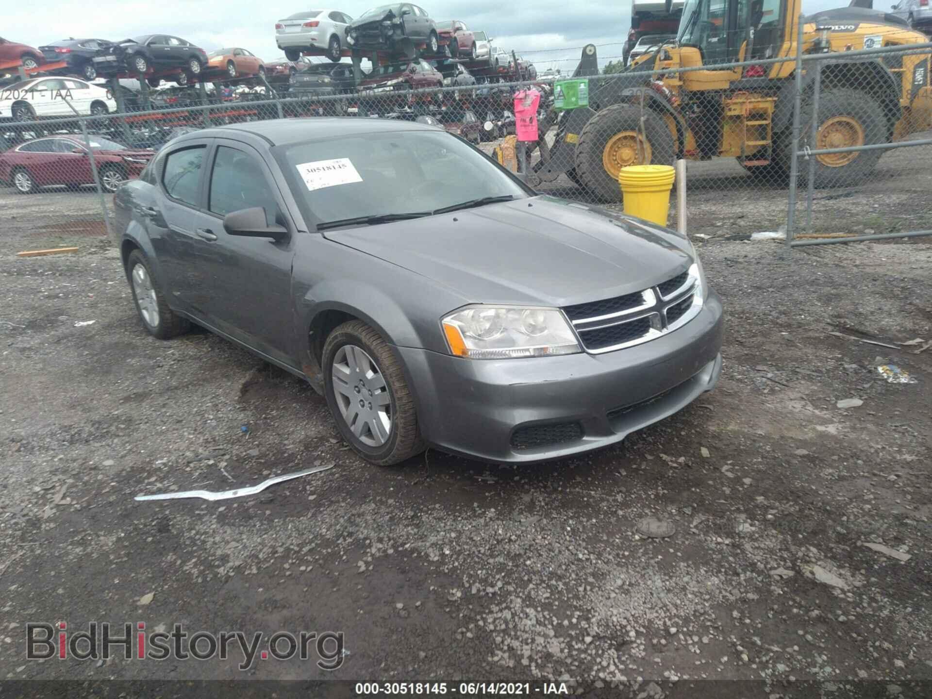 Фотография 1C3CDZAG7DN766855 - DODGE AVENGER 2013