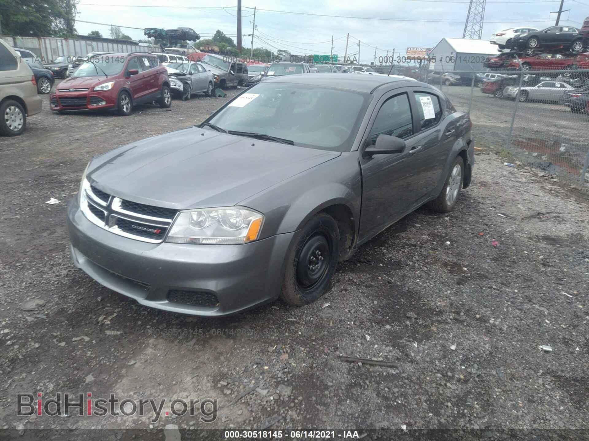 2013 DODGE AVENGER - VIN: 1C3CDZAG7DN766855 - Фото 2