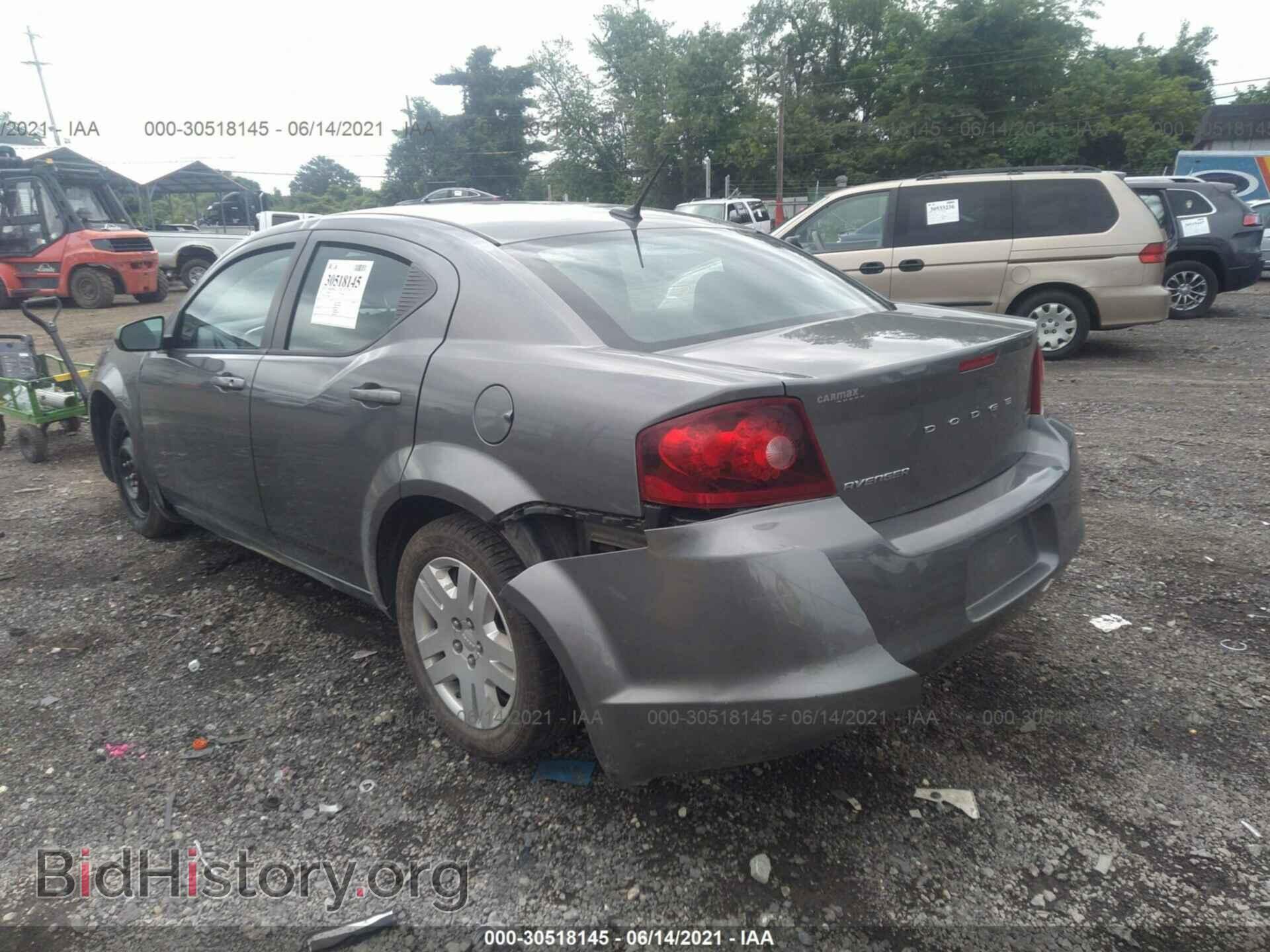 2013 DODGE AVENGER - VIN: 1C3CDZAG7DN766855 - Фото 3