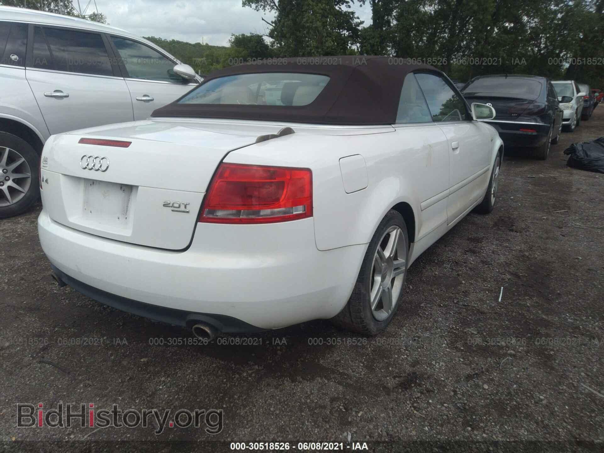 2007 AUDI A4 - VIN: WAUDF48H87K032854 - Фото 4