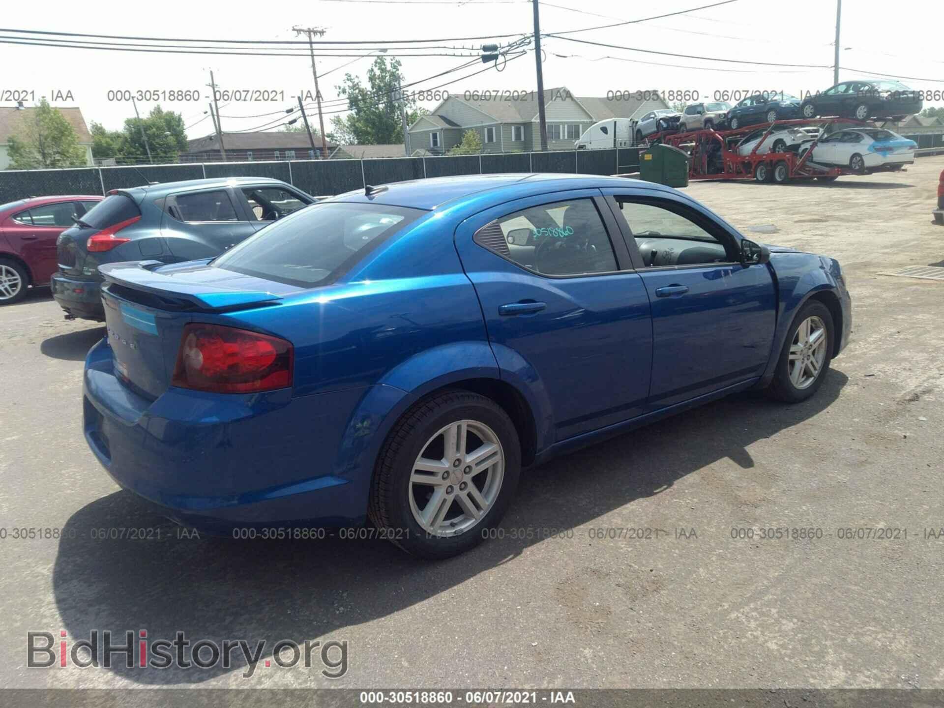 2014 DODGE AVENGER - VIN: 1C3CDZAG6EN227306 - Фото 4