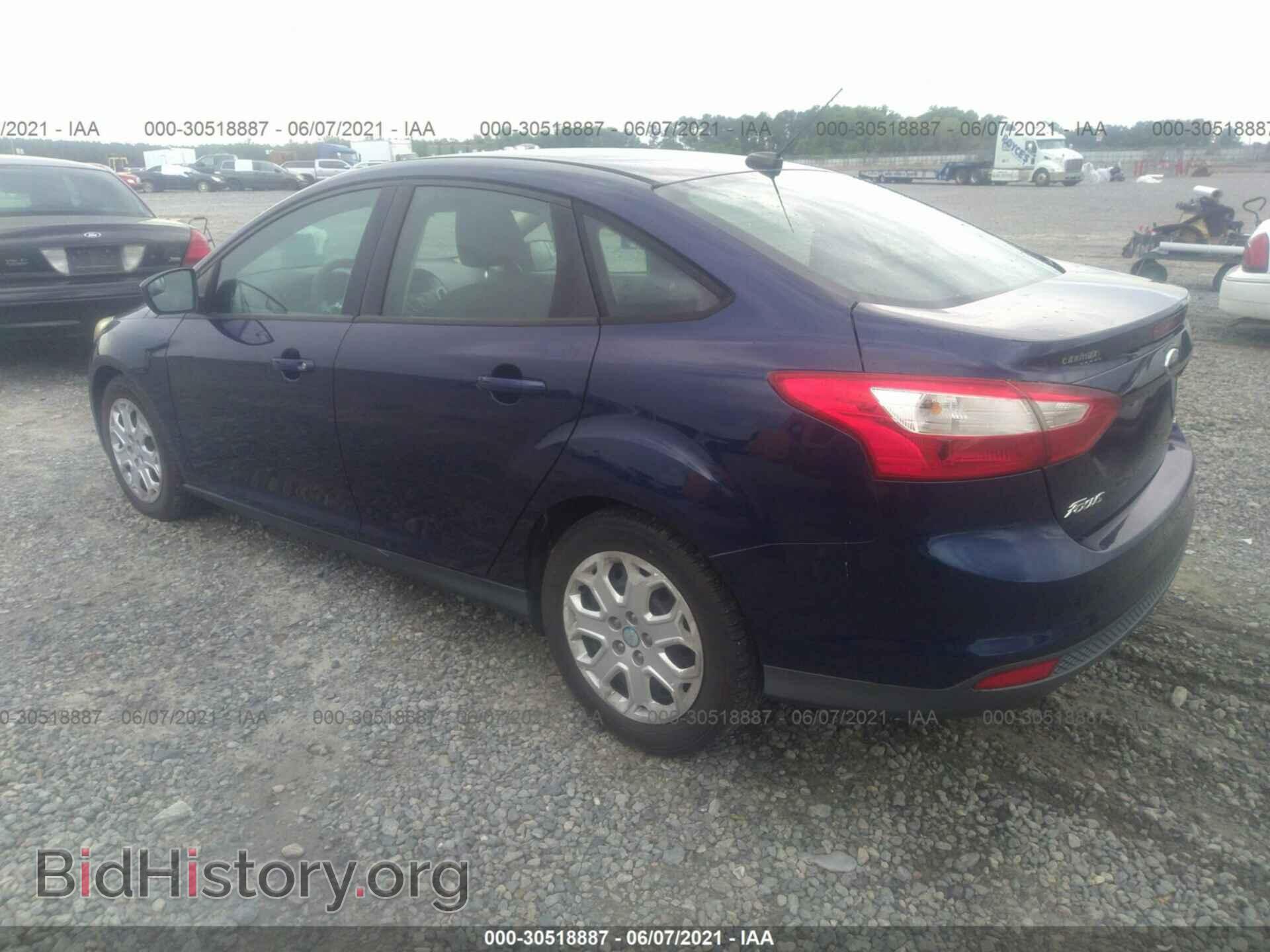 2012 FORD FOCUS - VIN: 1FAHP3F28CL163271 - Фото 3